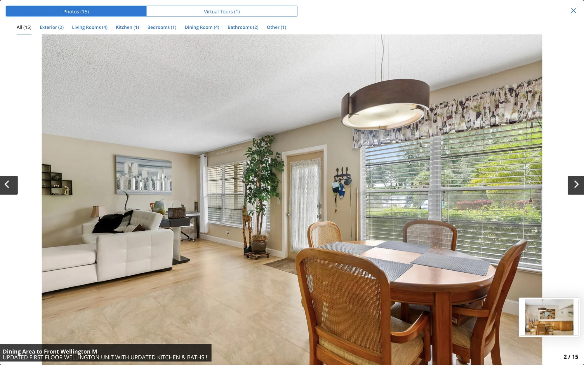 Property Slideshow image 3 of 12 | 106 wellington m # 1, West Palm Beach, FL, 33417