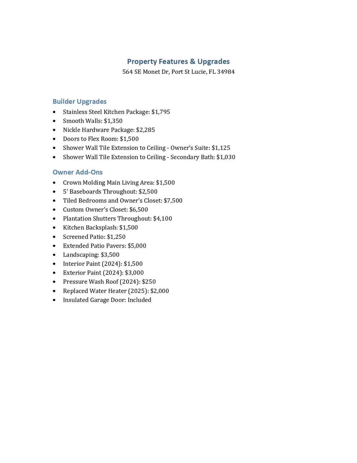 Property Slideshow image 8 of 40 | 564 se monet dr, Port Saint Lucie, FL, 34984