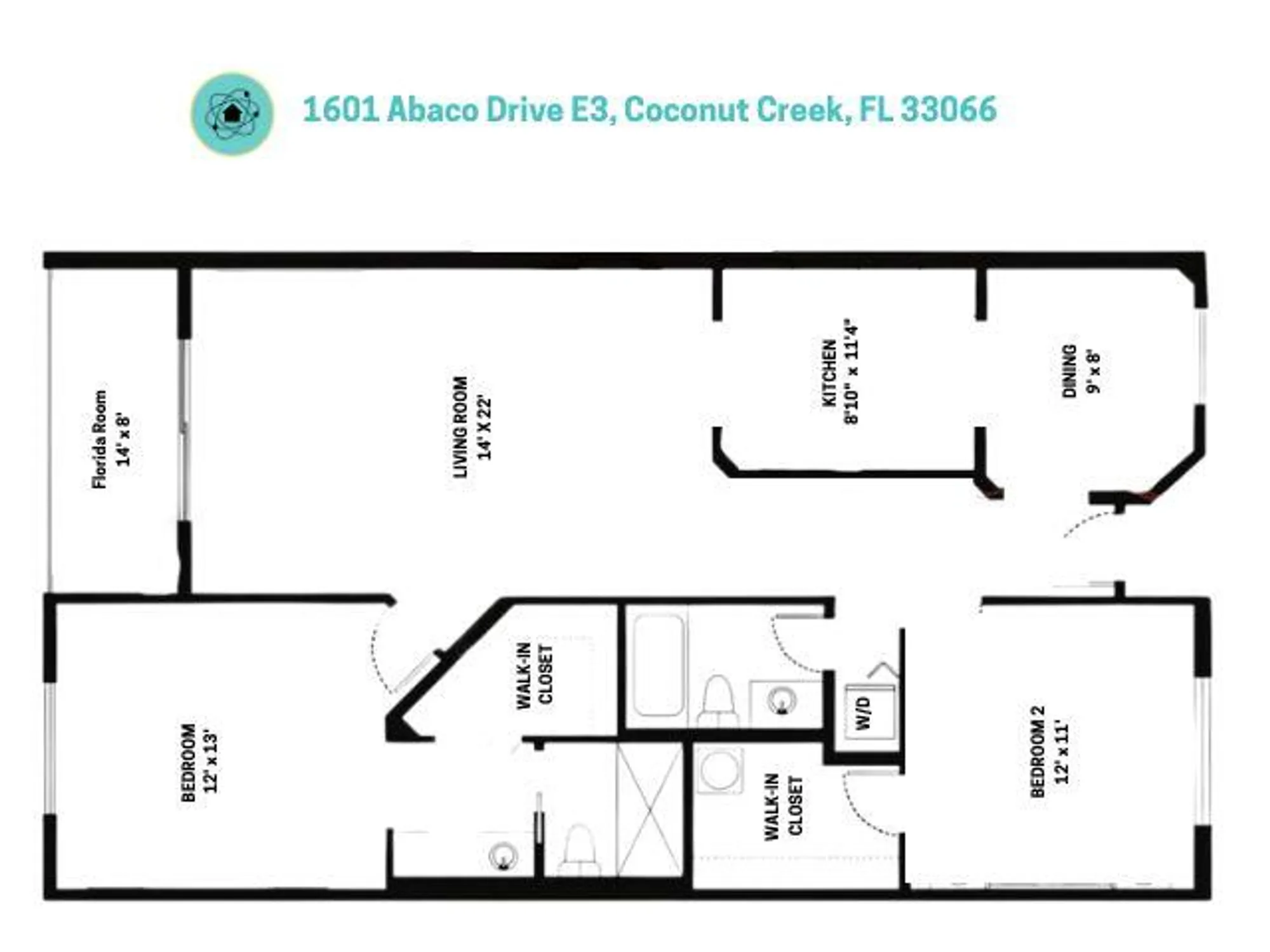 Property Slideshow image 13 of 23 | 1601 abaco dr e3, Coconut Creek, FL, 33066