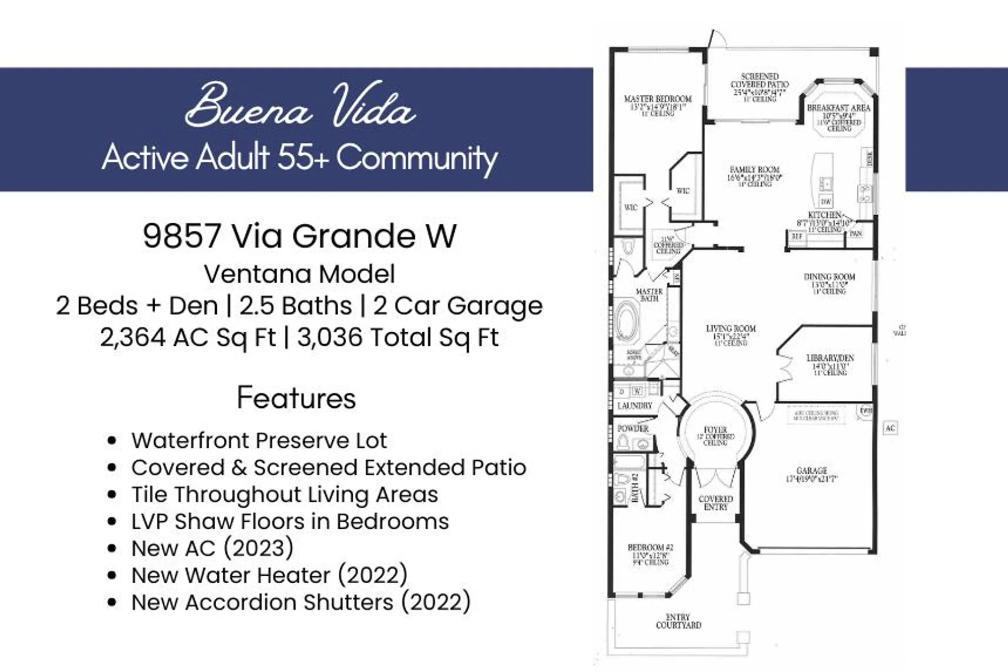 Property Slideshow image 2 of 37 | 9857 via grande, Wellington, FL, 33411