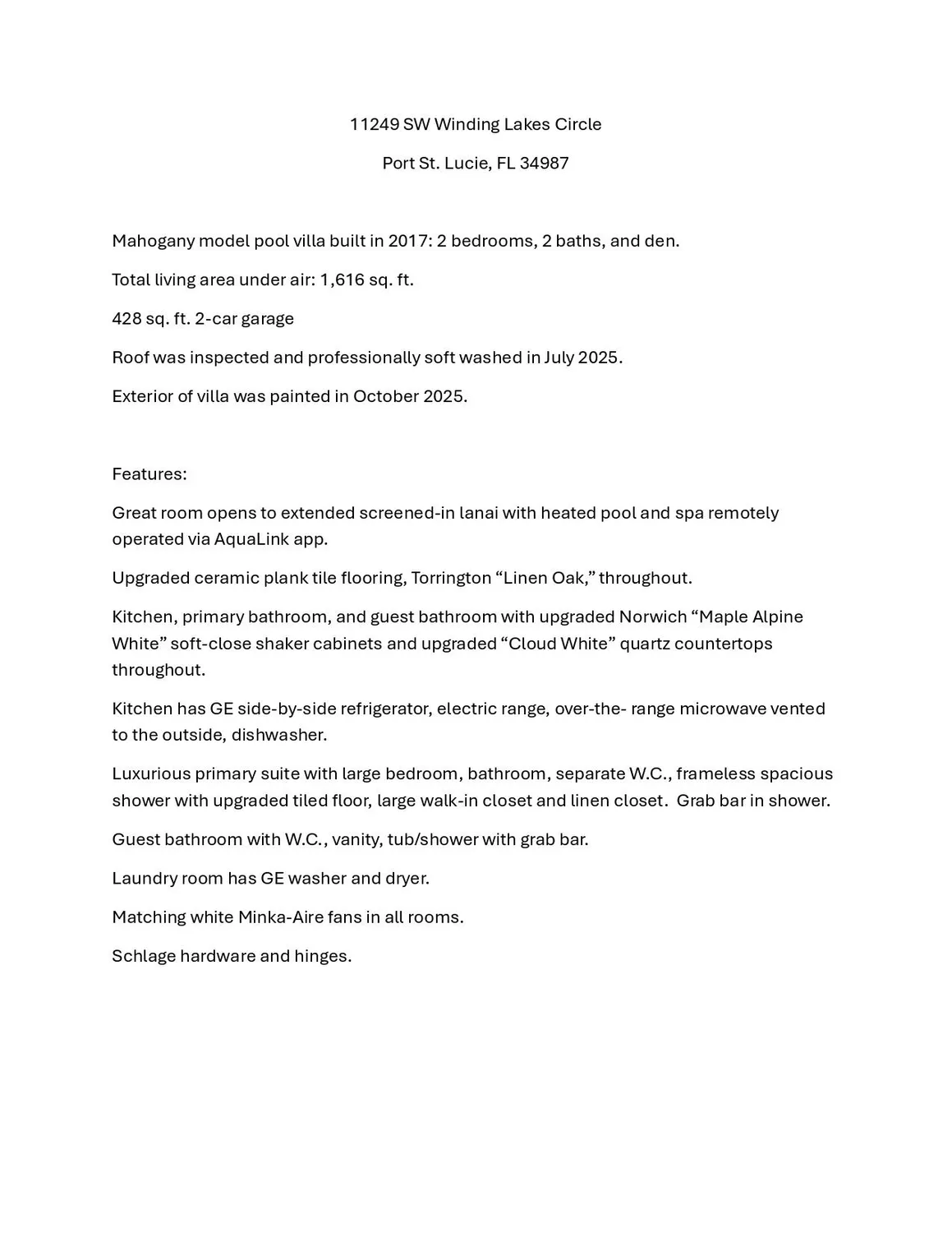 Property Slideshow image 6 of 131 | 11249 sw winding lakes cir, Port Saint Lucie, FL, 34987