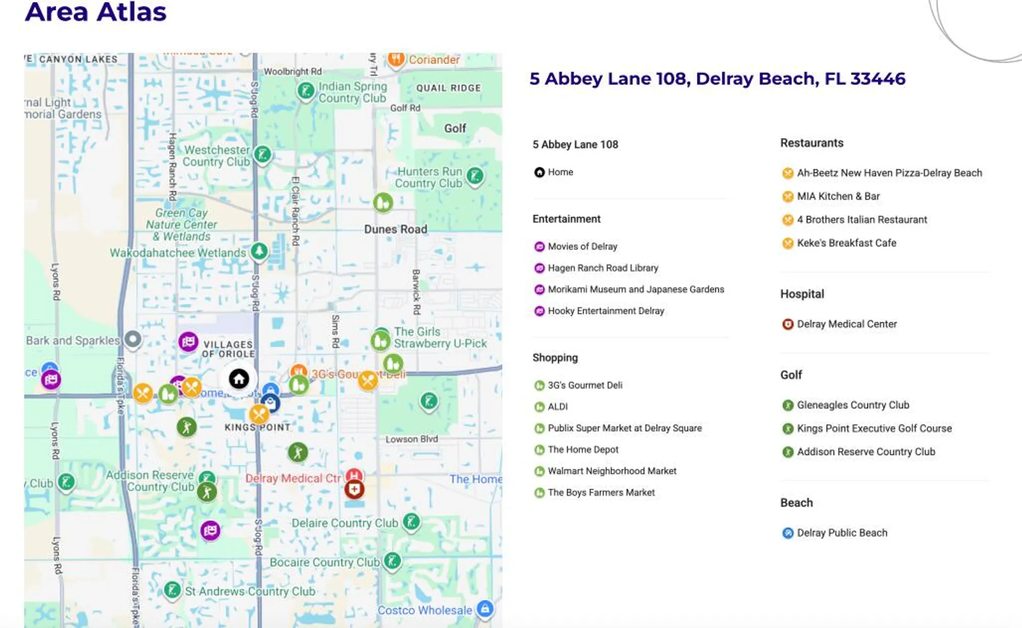 Property Slideshow image 30 of 30 | 5 abbey ln apt 108, Delray Beach, FL, 33446