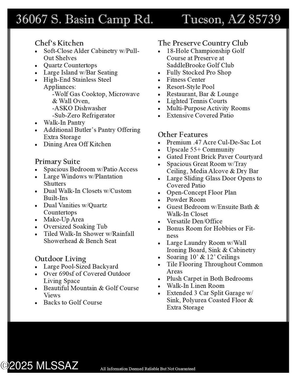 Property Slideshow image 23 of 28 | 36067 s basin camp rd, Tucson, AZ, 85739