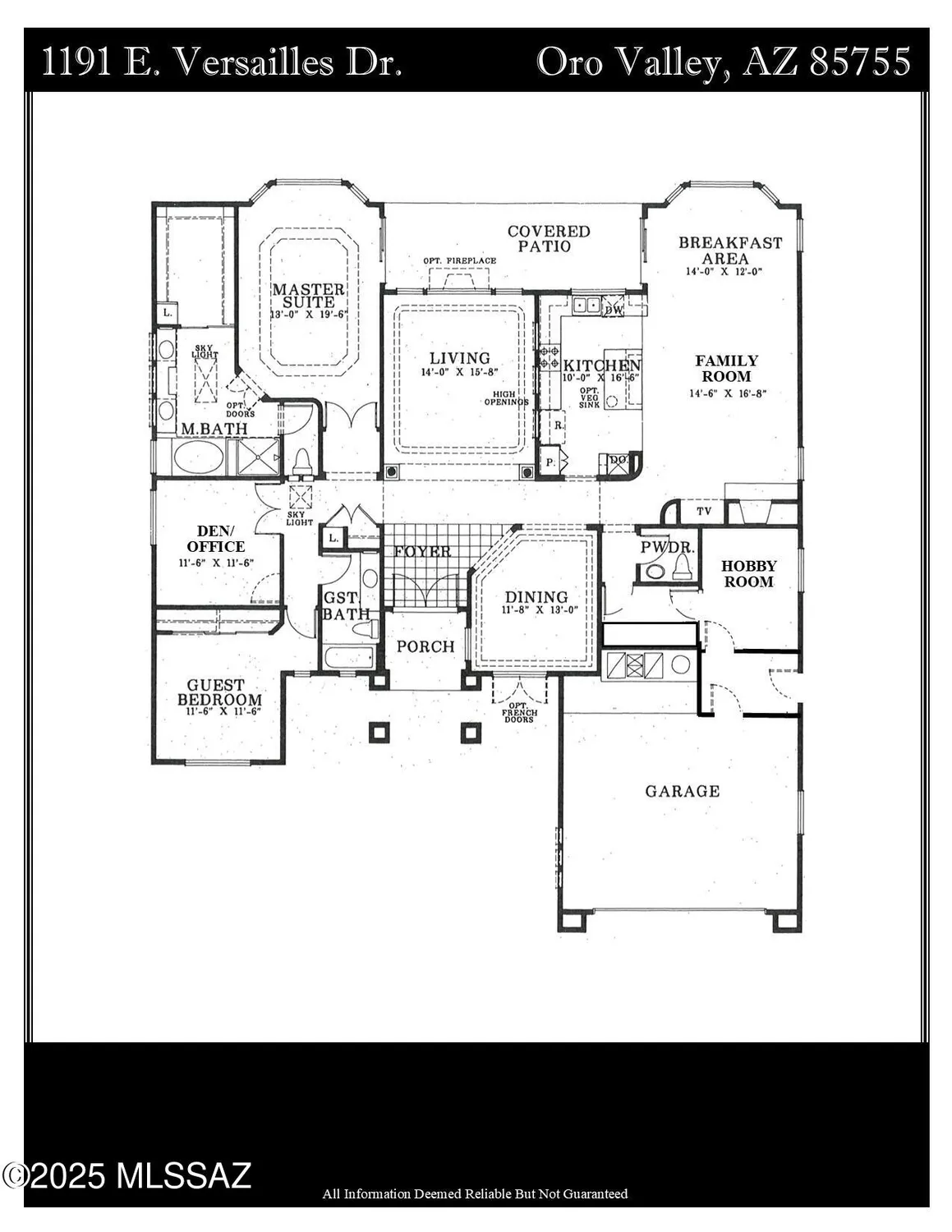 Property Slideshow image 44 of 45 | 1191 e versailles dr, Oro Valley, AZ, 85755