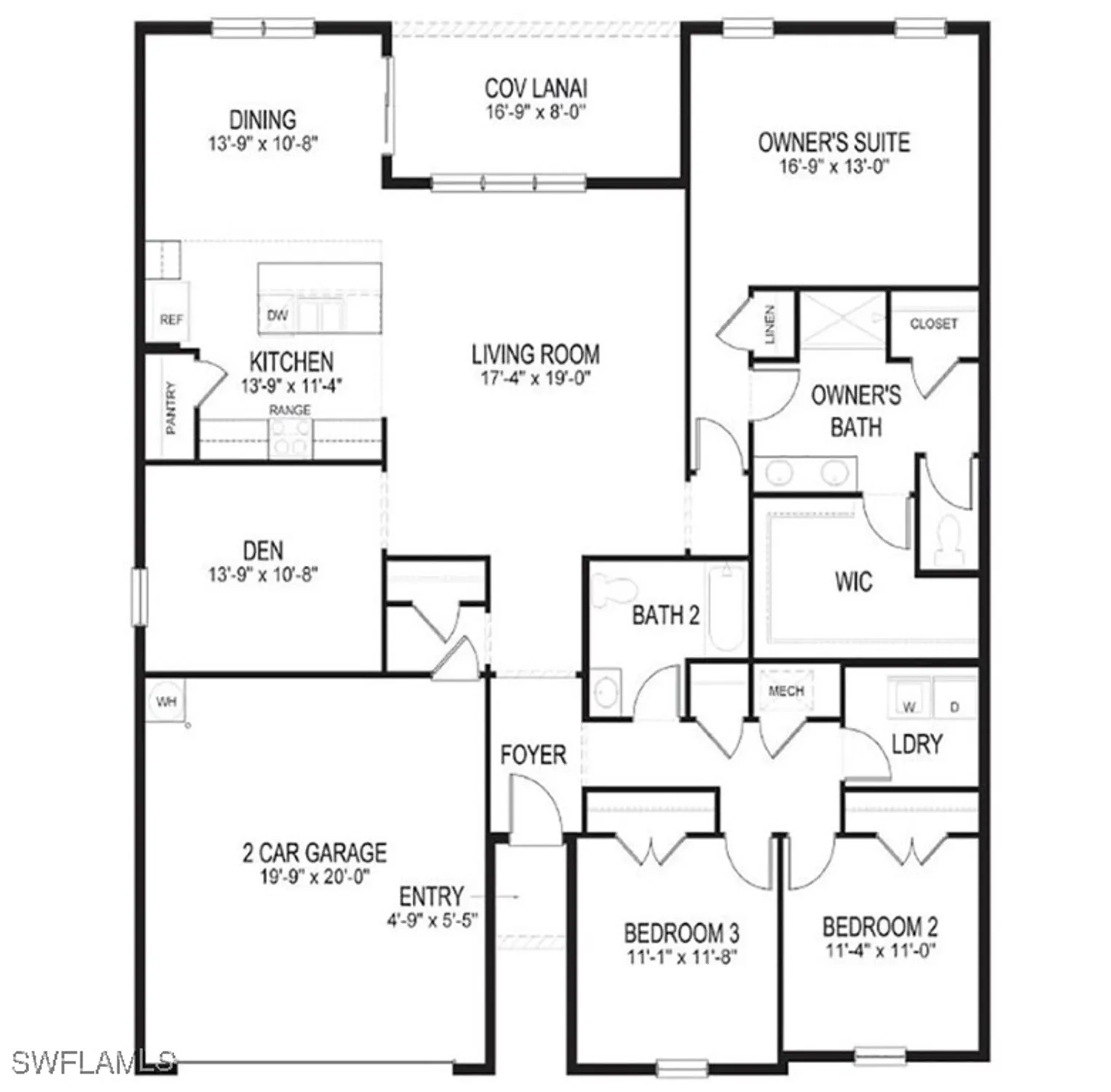 Property Slideshow image 5 of 41 | 3200 birch tree ln, Alva, FL, 33920