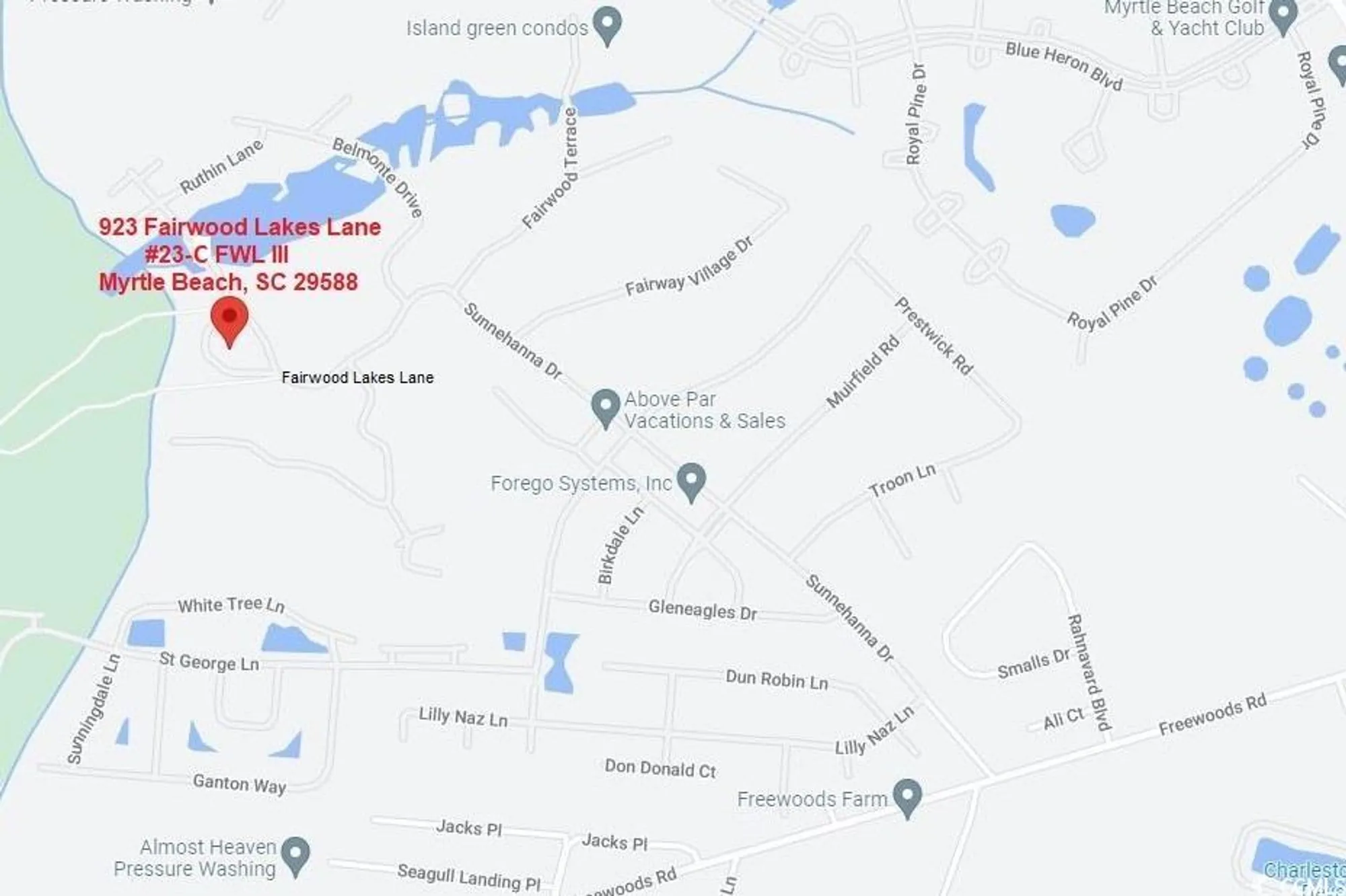 Property Slideshow image 16 of 20 | 923 fairwood lakes ln unit 23c, Myrtle Beach, SC, 29588