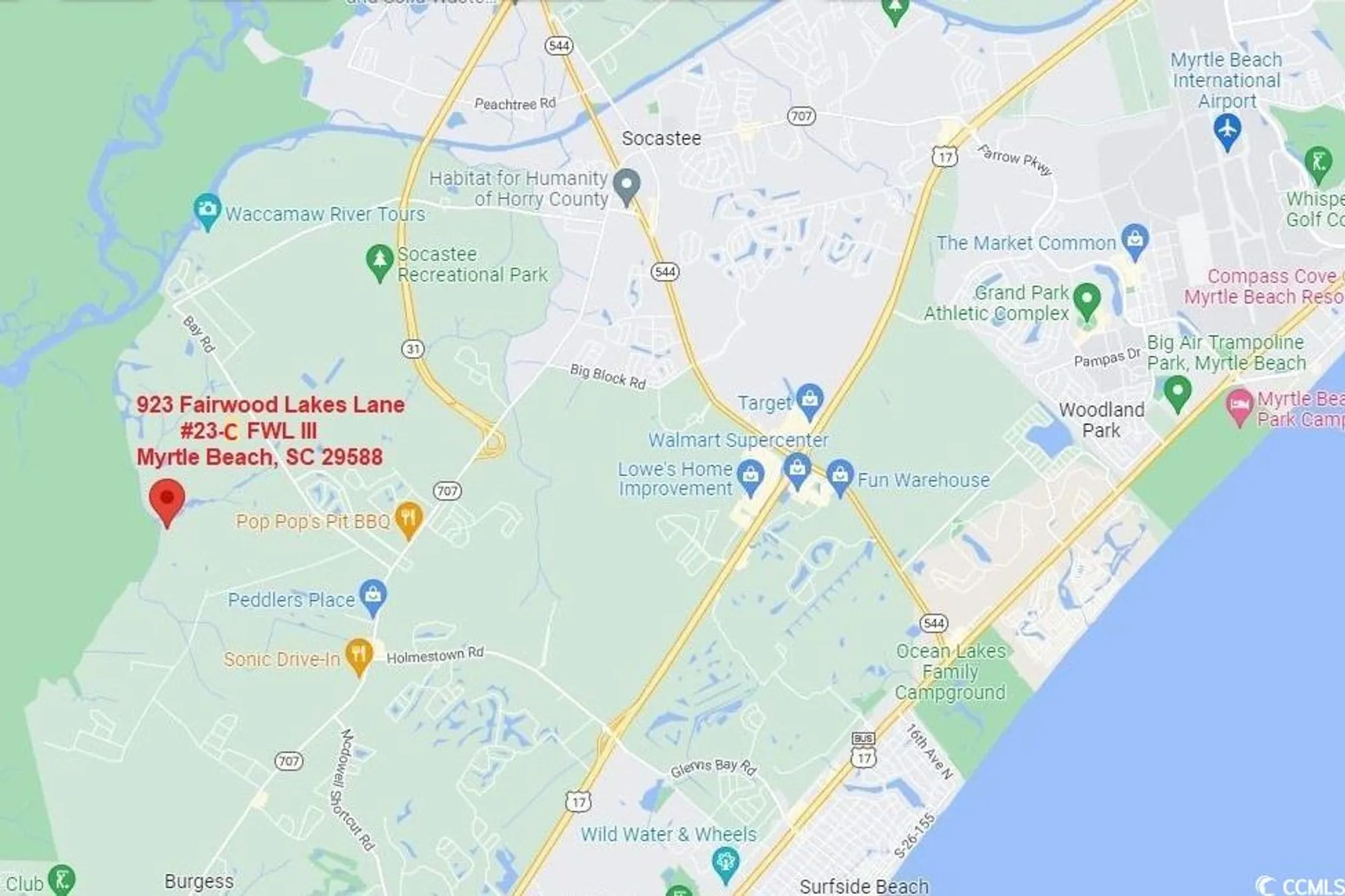 Property Slideshow image 17 of 20 | 923 fairwood lakes ln unit 23c, Myrtle Beach, SC, 29588