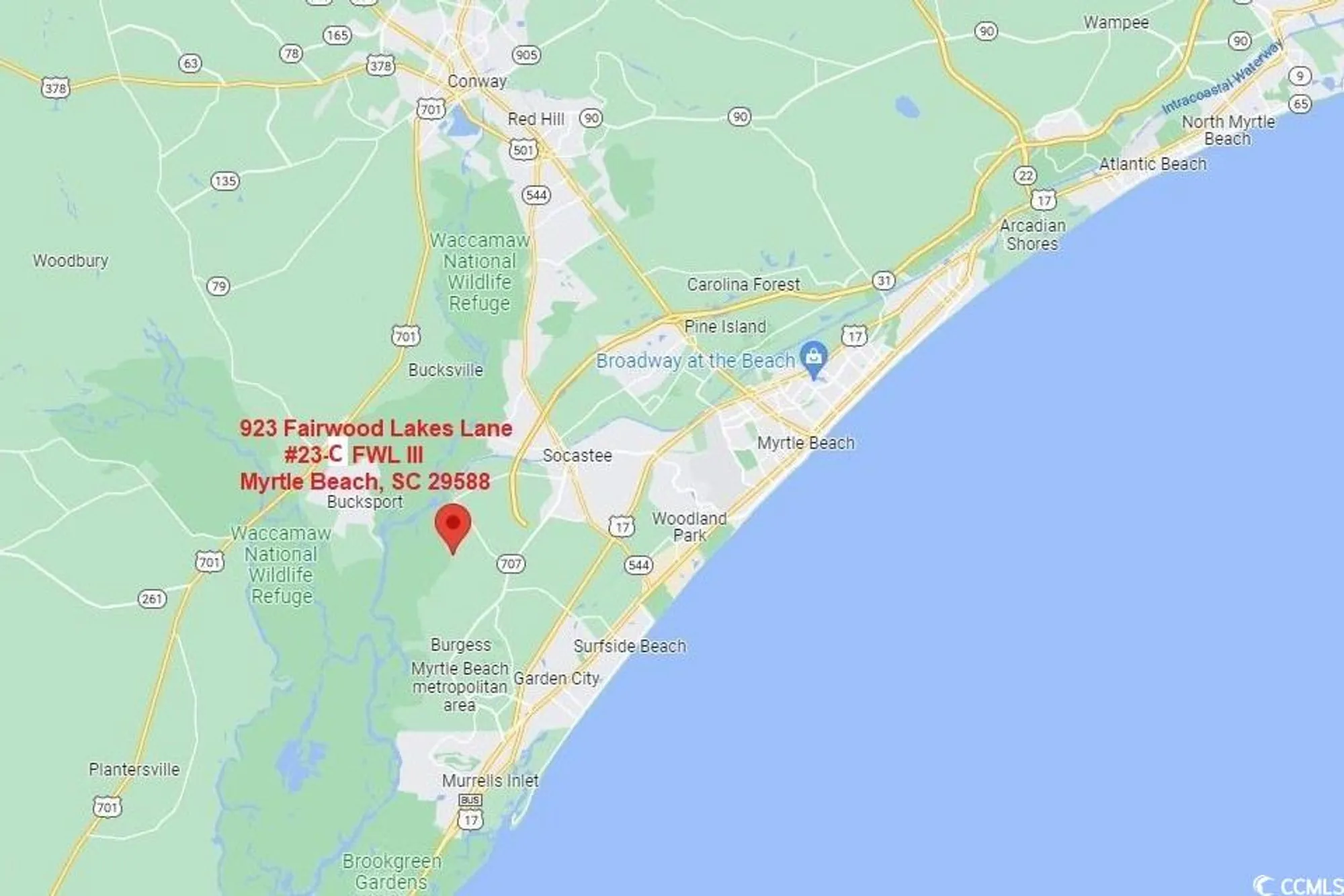 Property Slideshow image 18 of 20 | 923 fairwood lakes ln unit 23c, Myrtle Beach, SC, 29588