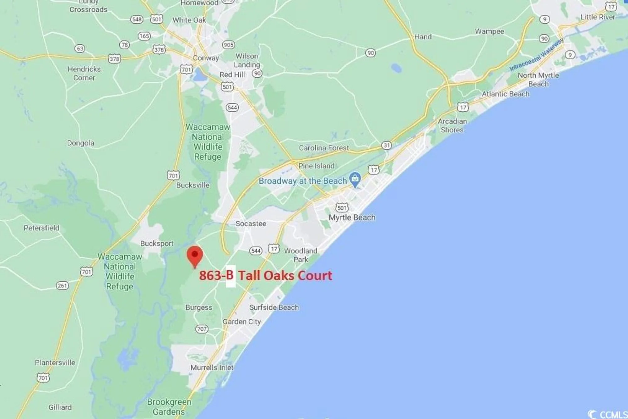 Property Slideshow image 25 of 25 | 863 tall oaks ct # b-63, Myrtle Beach, SC, 29588