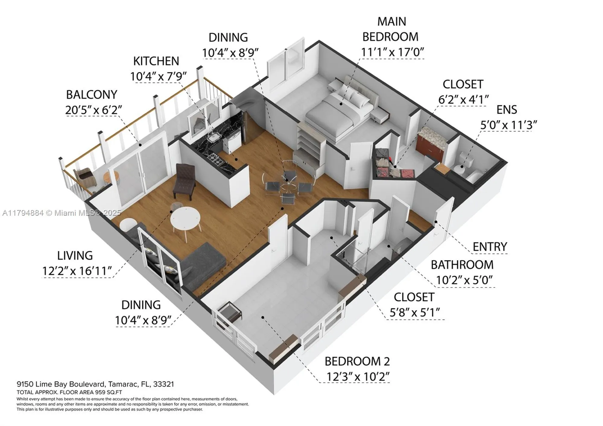 Property Slideshow image 38 of 39 | 9150 lime bay blvd apt 201, Tamarac, FL, 33321
