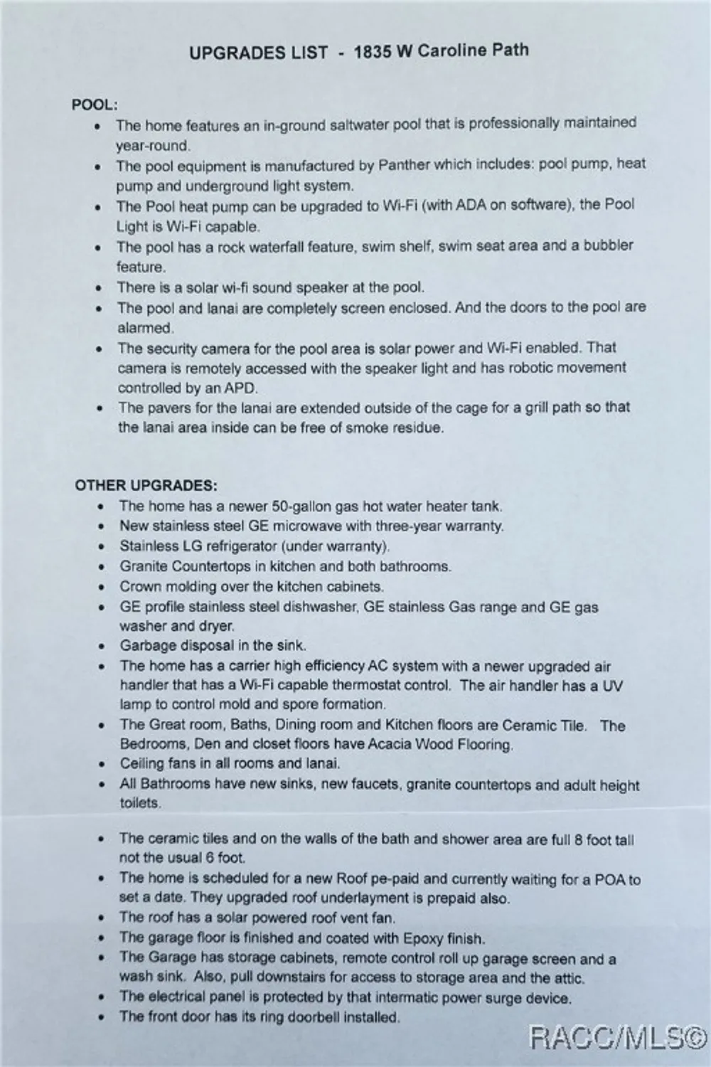 Property Slideshow image 5 of 61 | 1835 w caroline path, Lecanto, FL, 34461