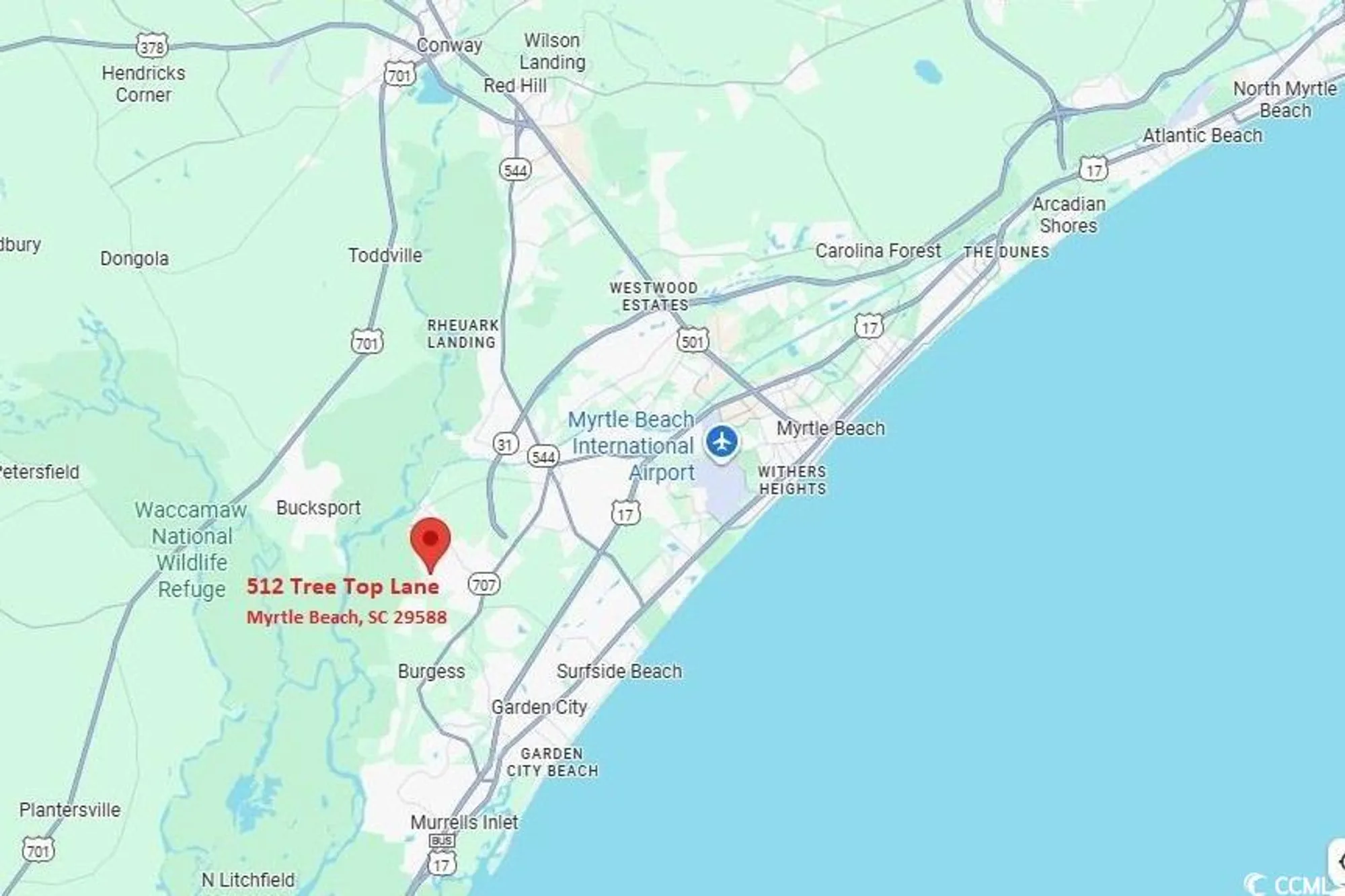 Property Slideshow image 31 of 31 | 512 tree top ln, Myrtle Beach, SC, 29588