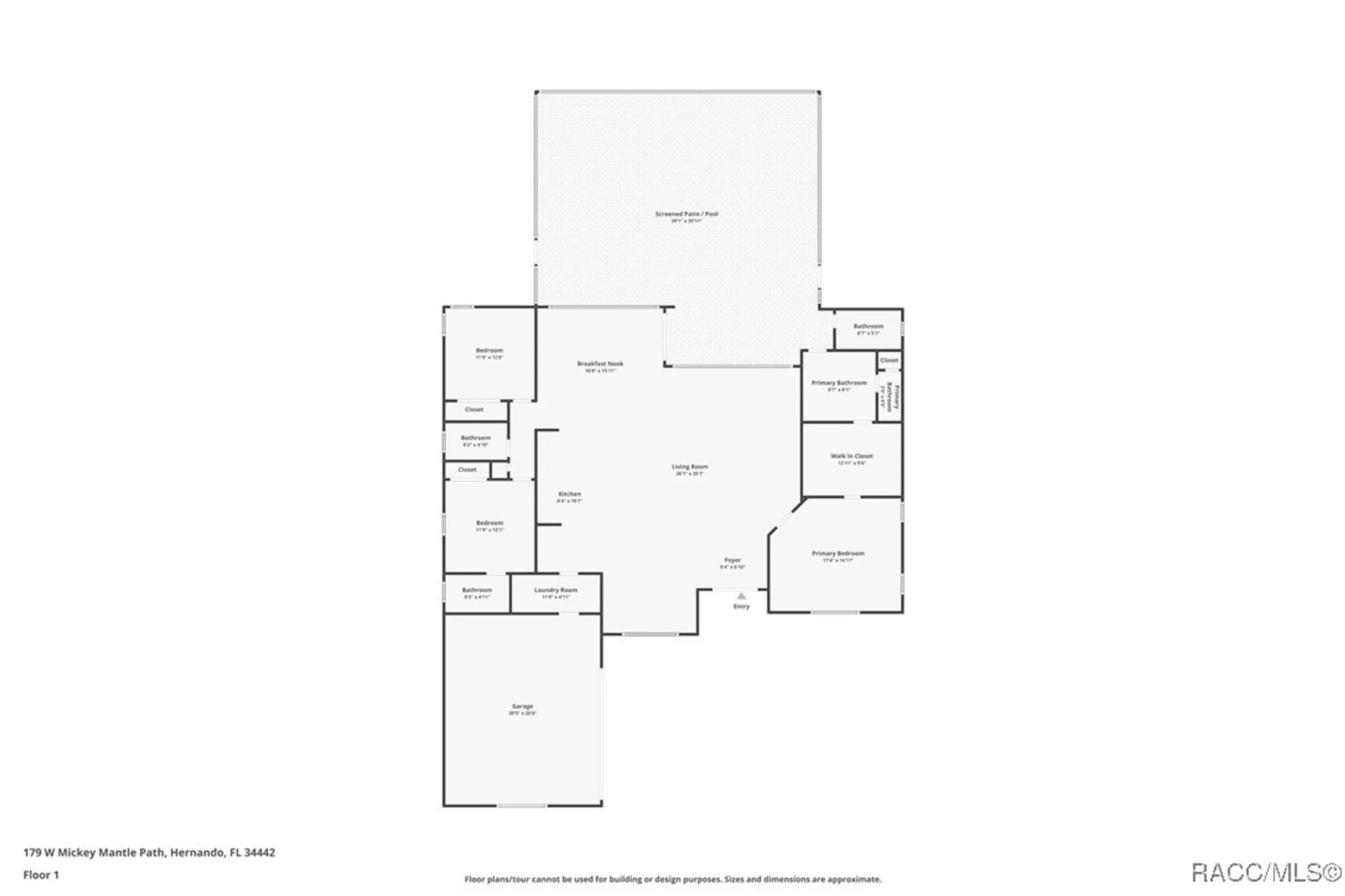 Property Slideshow image 3 of 70 | 179 w mickey mantle path, Hernando, FL, 34442