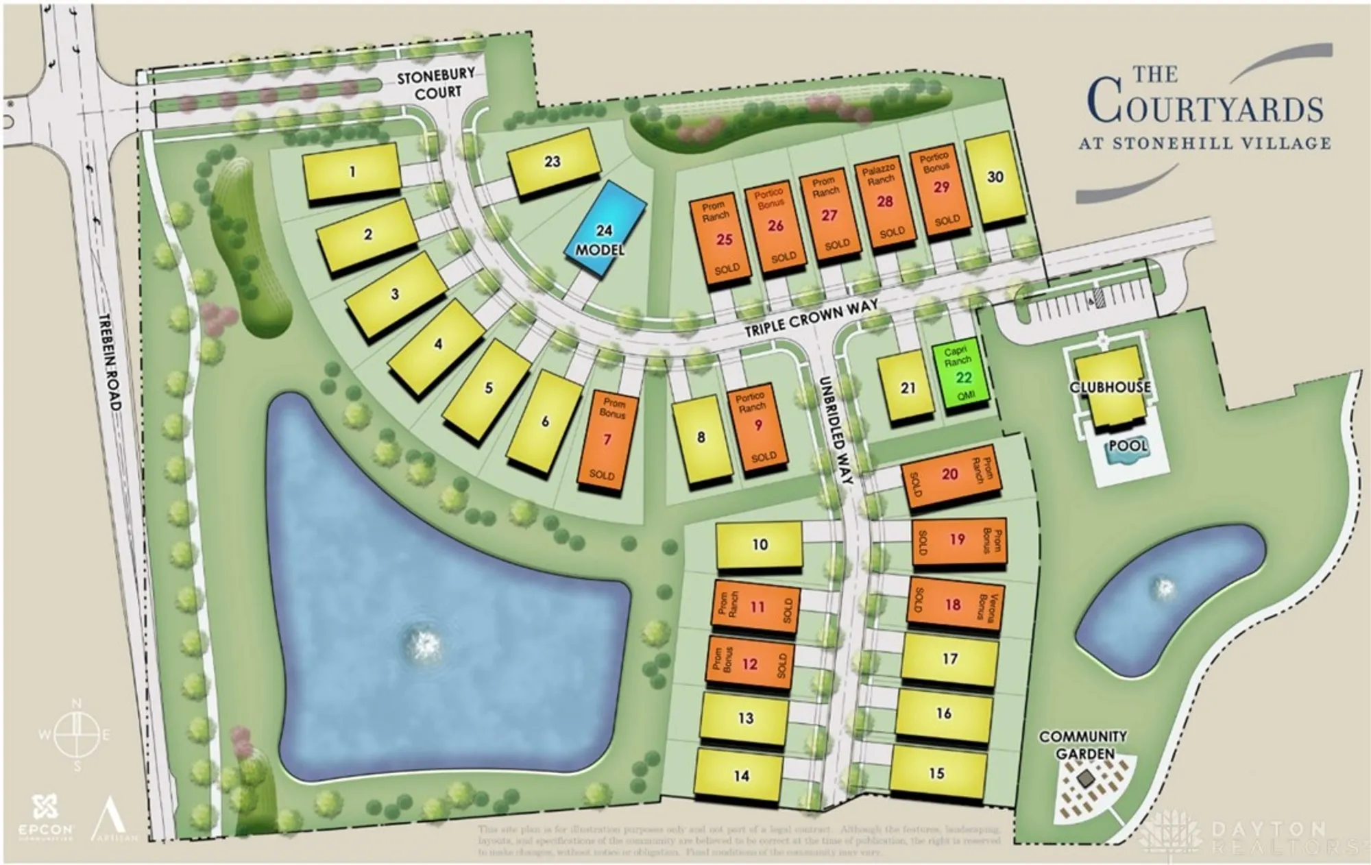 Property Slideshow image 35 of 35 | 1427 triple crown way, Beavercrk Twp, OH, 45385