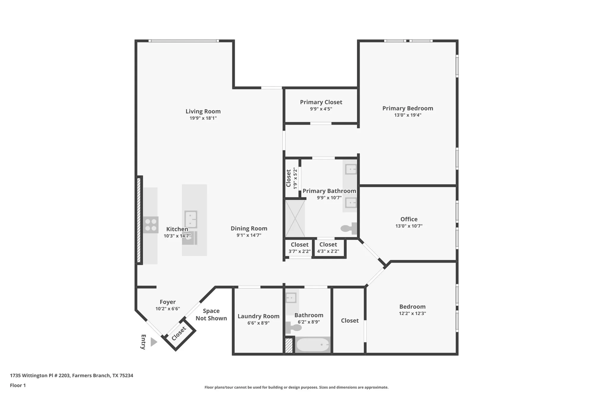 Property Slideshow image 25 of 35 | 1735 wittington pl apt 2203, Farmers Branch, TX, 75234