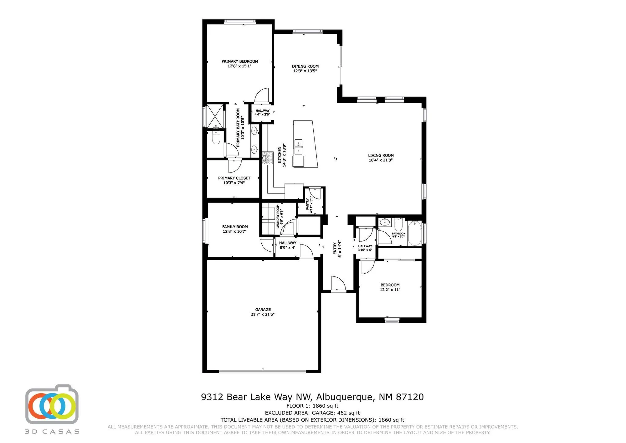 Property Slideshow image 38 of 44 | 9312 bear lake way, Albuquerque, NM, 87120