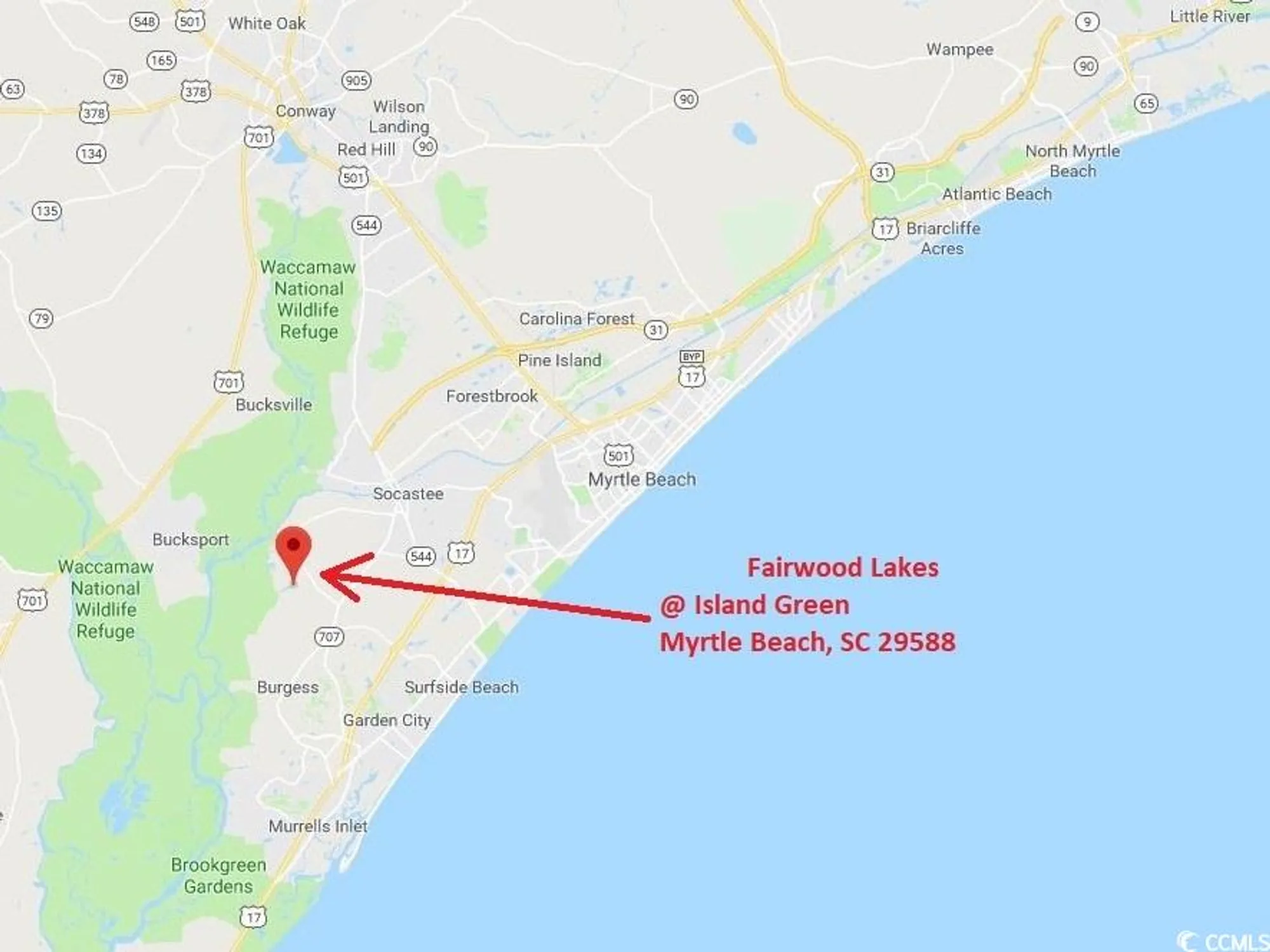 Property Slideshow image 26 of 26 | 510 fairwood lakes dr unit 14a, Myrtle Beach, SC, 29588