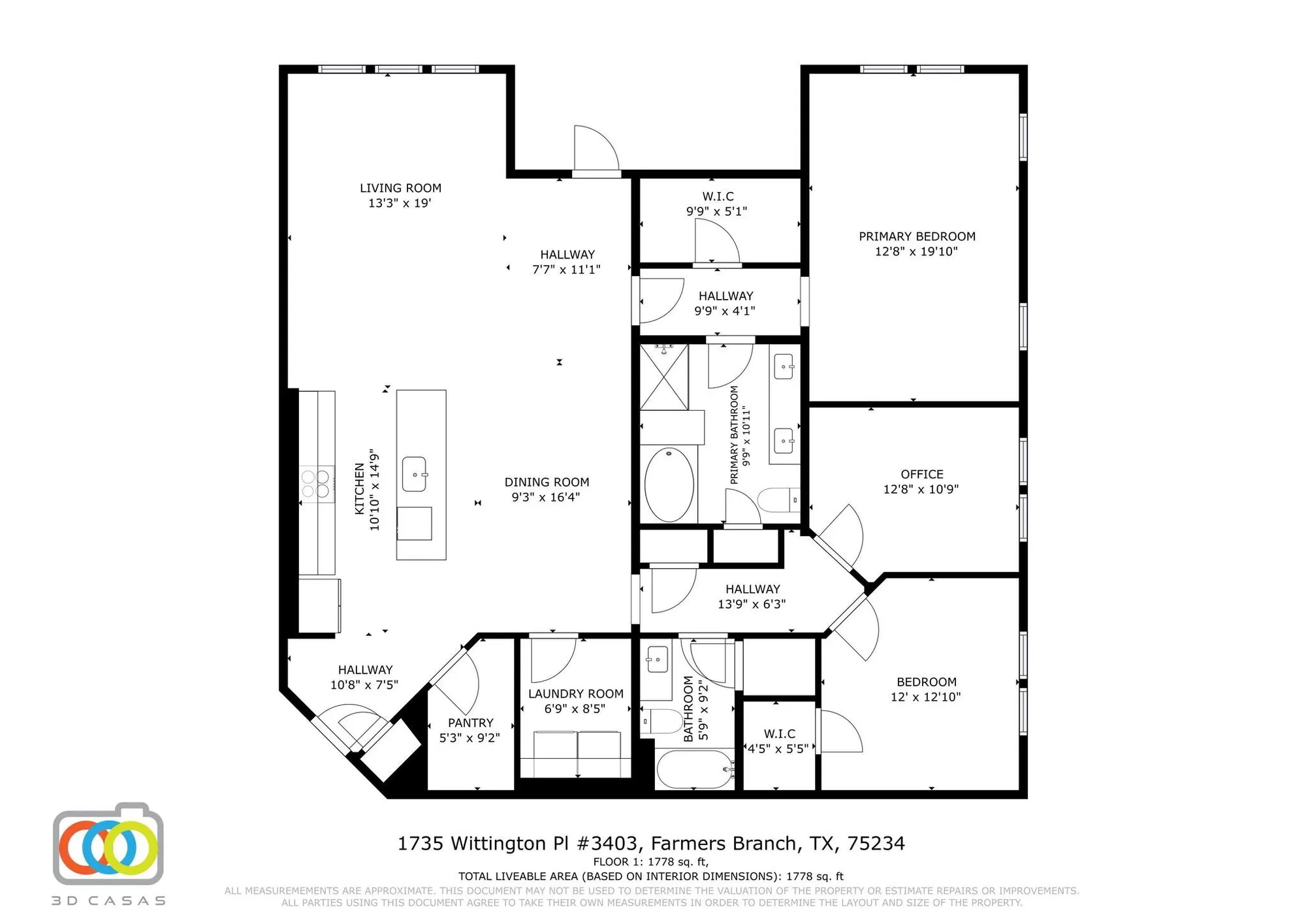 Property Slideshow image 6 of 40 | 1735 wittington pl apt 3403, Farmers Branch, TX, 75234