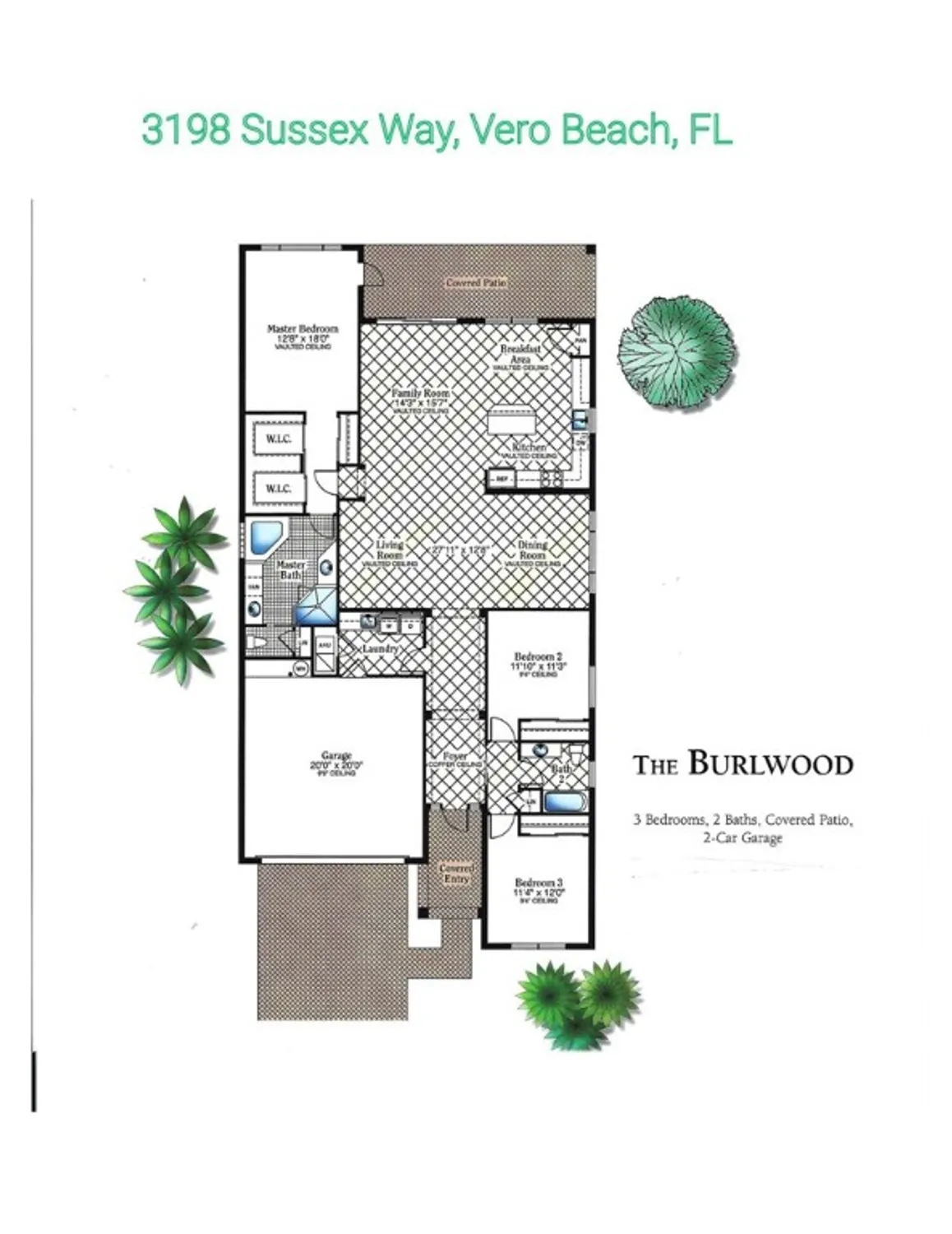 Property Slideshow image 3 of 3 | 3198 sussex way, Vero Beach, FL, 32966