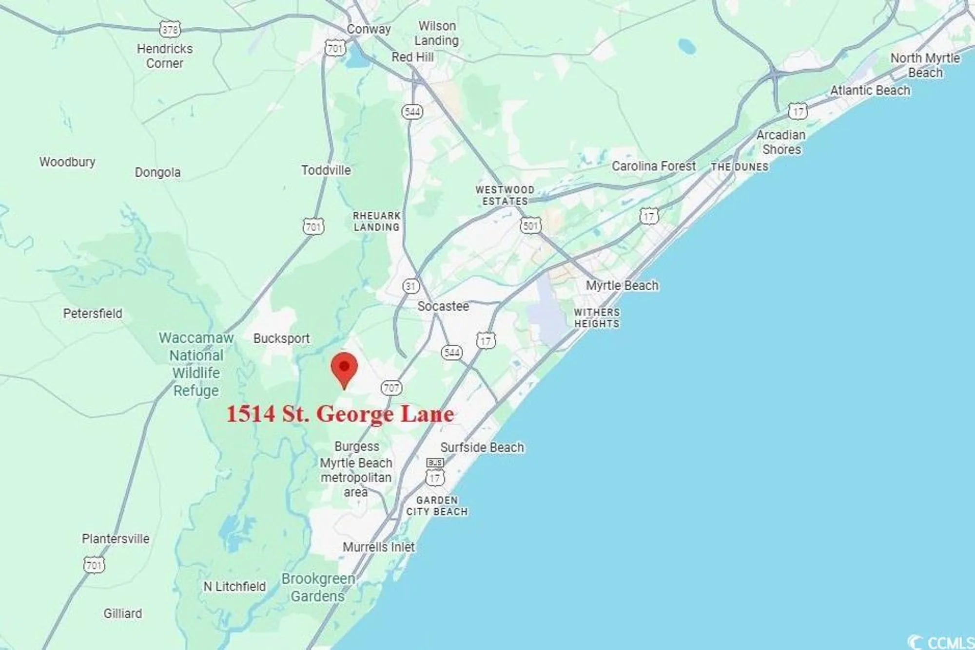 Property Slideshow image 40 of 40 | 1514 saint george ln, Myrtle Beach, SC, 29588