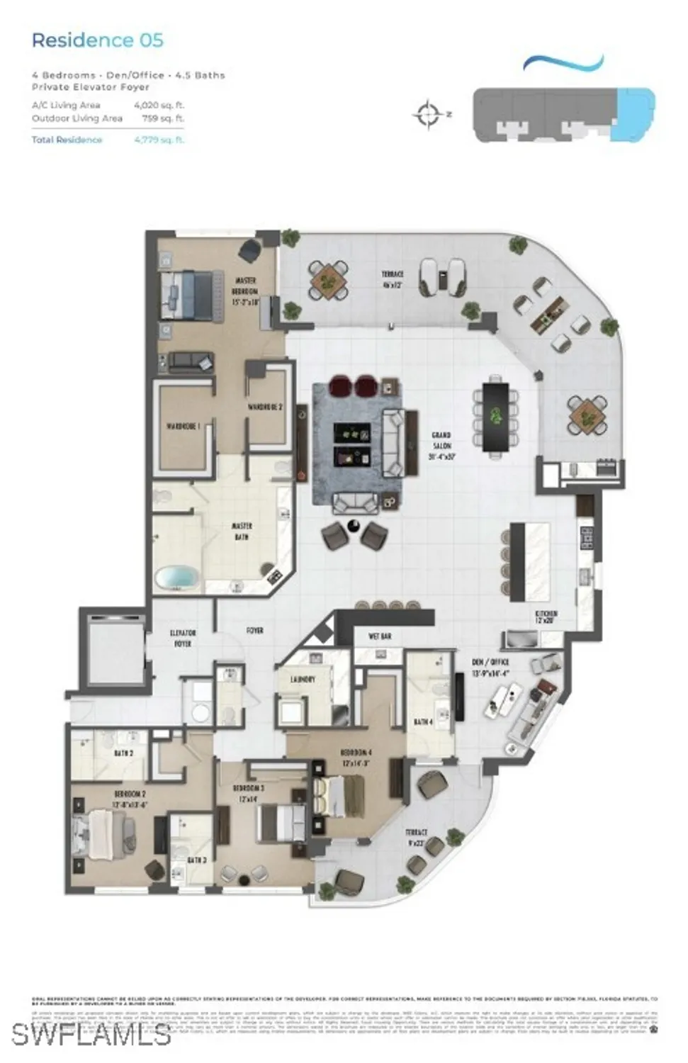 Property Slideshow image 17 of 21 | 4810 pelican colony blvd # 705, Bonita Springs, FL, 34134