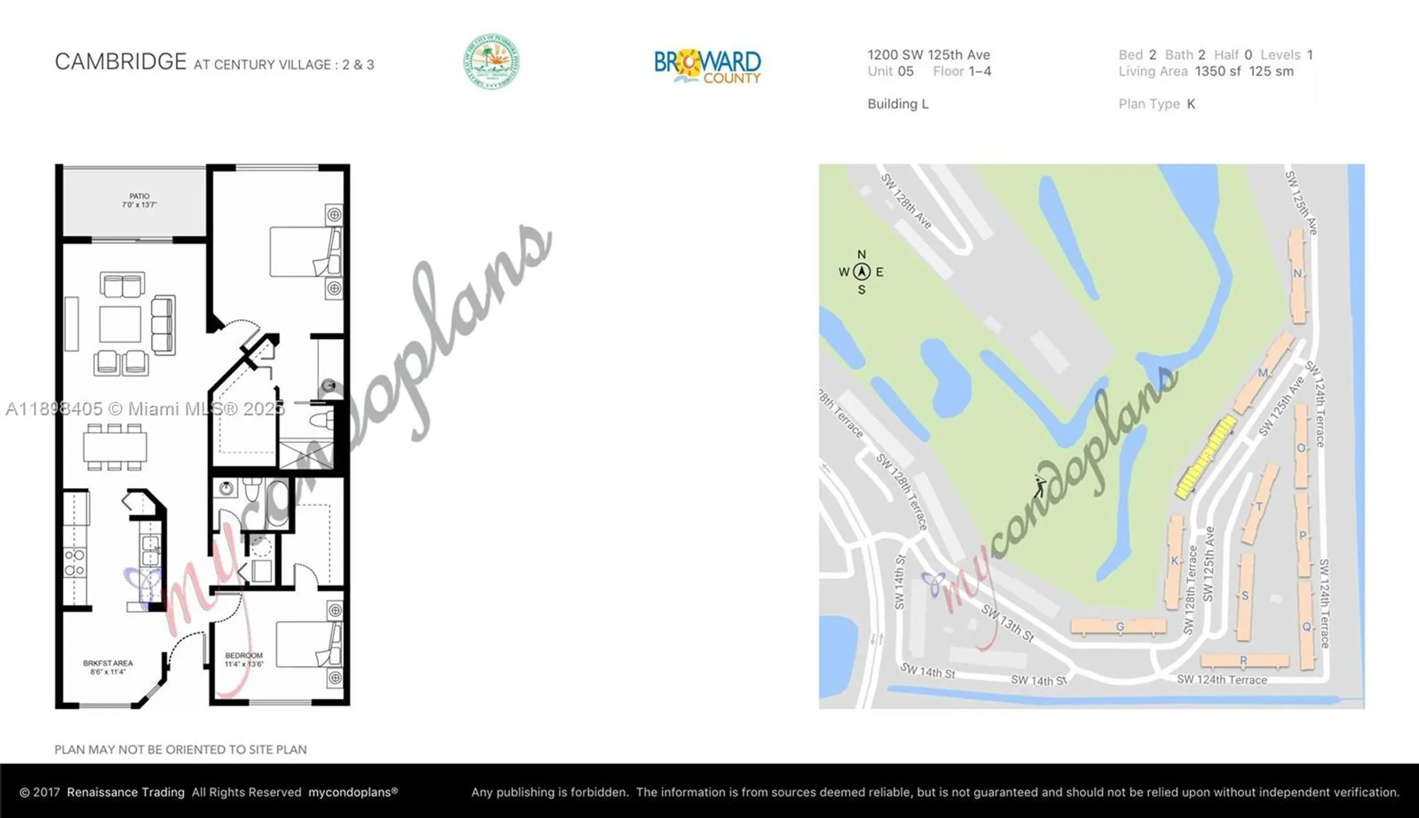 Property Slideshow image 16 of 27 | 1200 sw 125th ave 105l, Pembroke Pines, FL, 33027