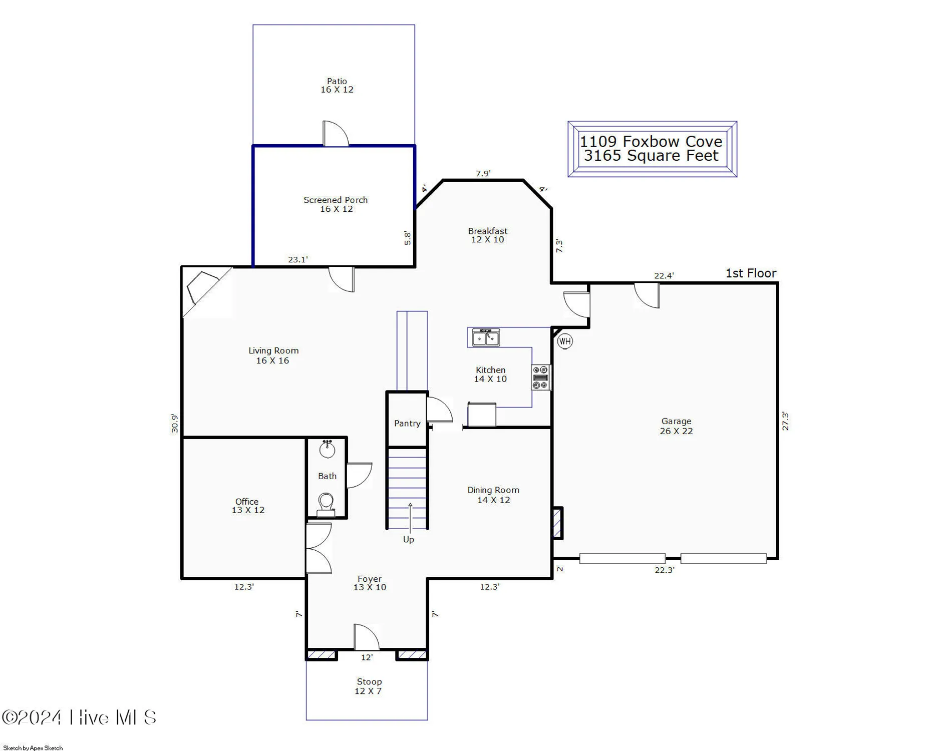 Property Slideshow image 52 of 80 | 1109 foxbow cv, Leland, NC, 28451