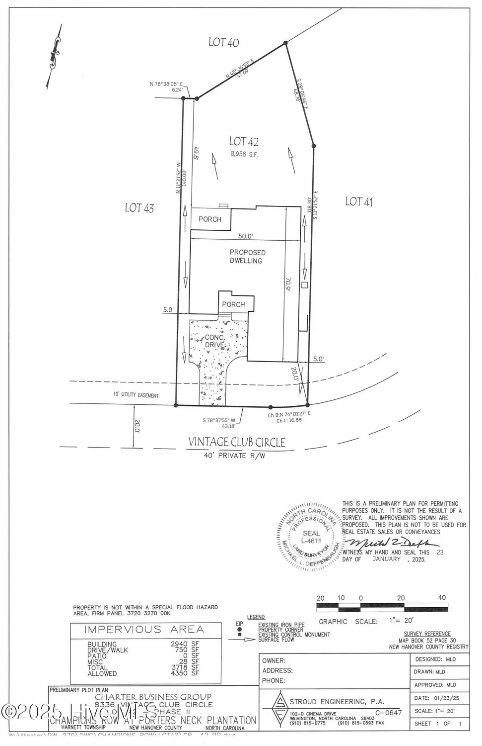 Property Slideshow image 3 of 3 | 8336 vintage club cir, Wilmington, NC, 28411