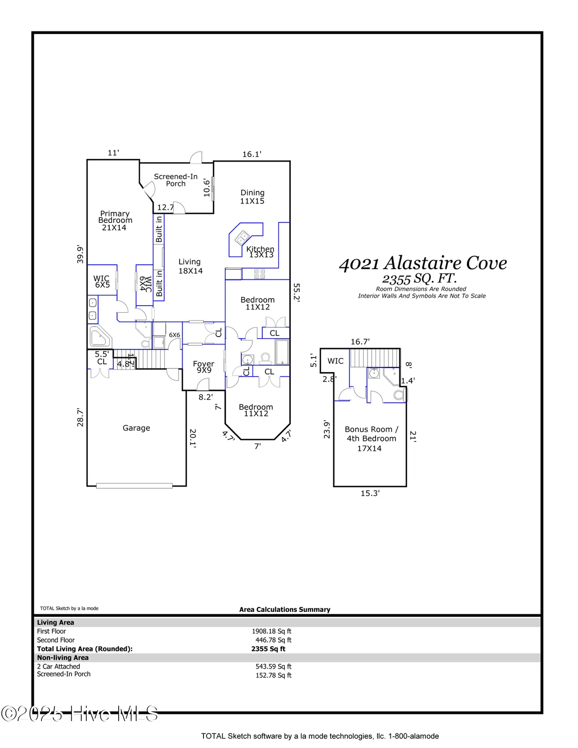 Property Slideshow image 64 of 64 | 4021 alastaire cv, Leland, NC, 28451