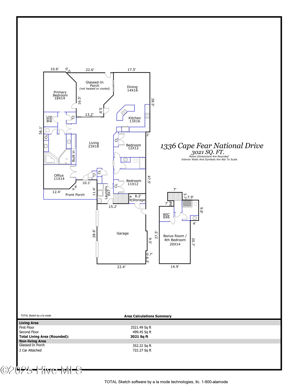 Property Slideshow image 81 of 81 | 1336 cape fear national dr, Leland, NC, 28451