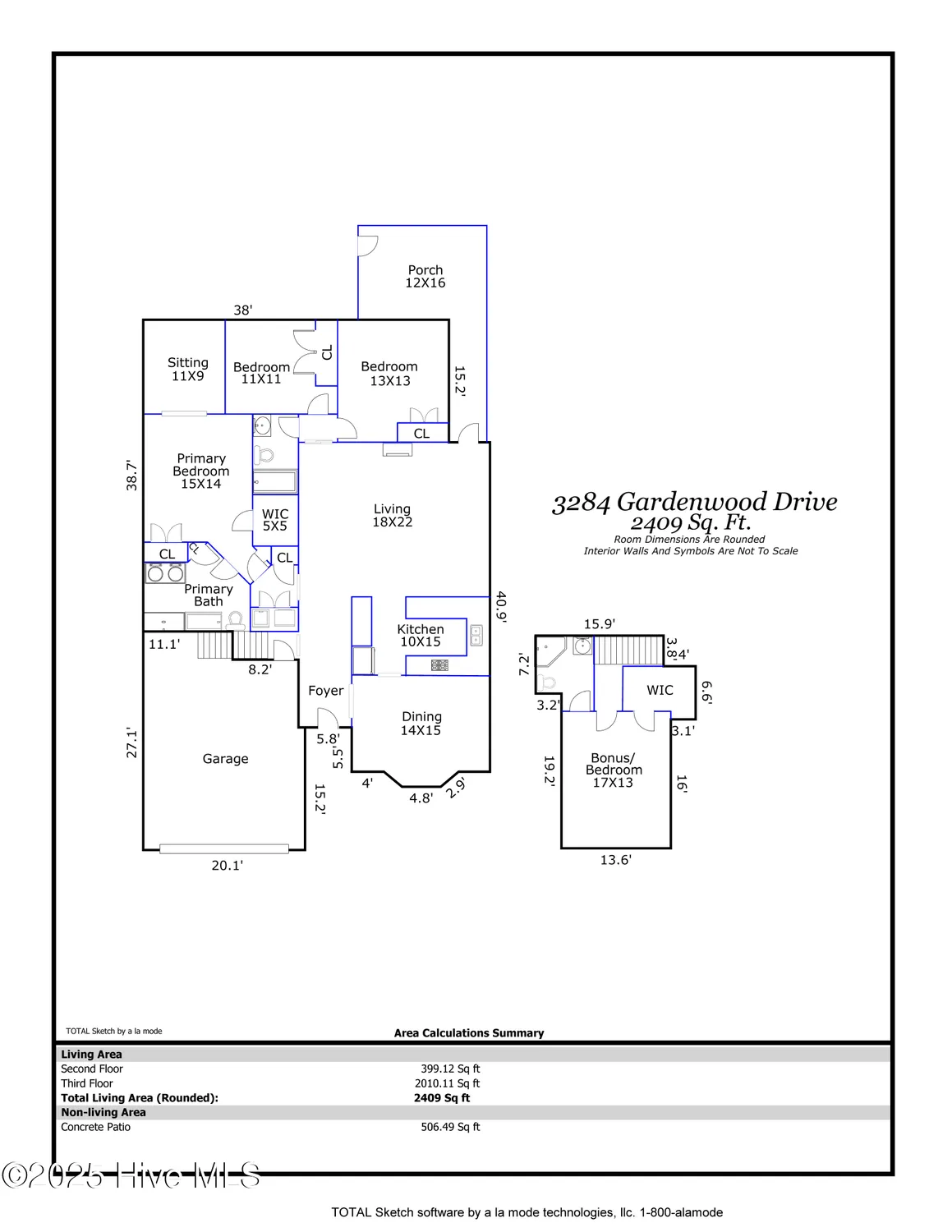 Property Slideshow image 59 of 59 | 3284 gardenwood dr, Leland, NC, 28451
