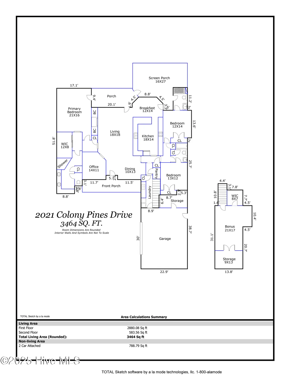Property Slideshow image 86 of 86 | 2021 colony pines dr, Leland, NC, 28451