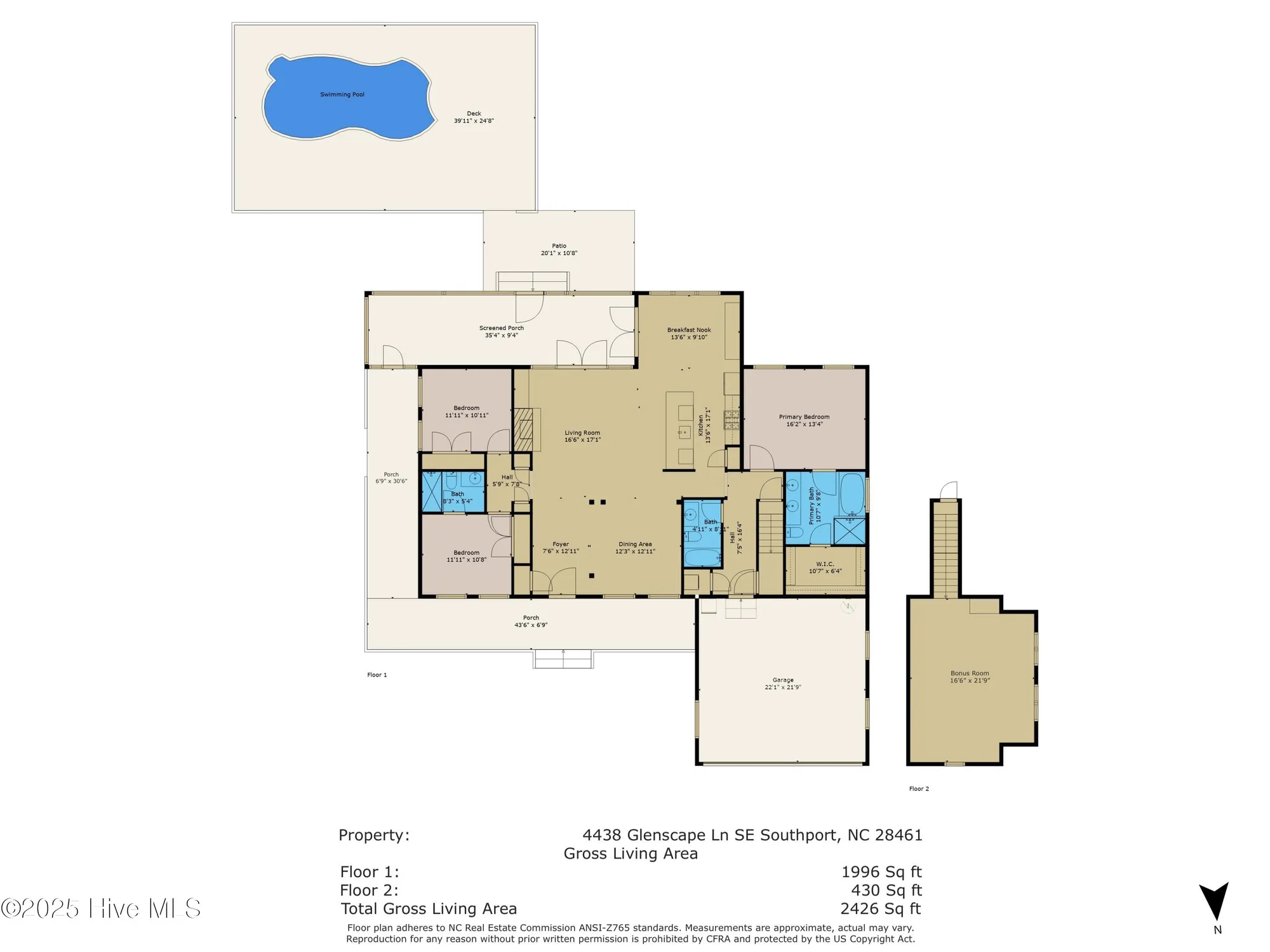 Property Slideshow image 3 of 80 | 4438 glenscape ln, Southport, NC, 28461
