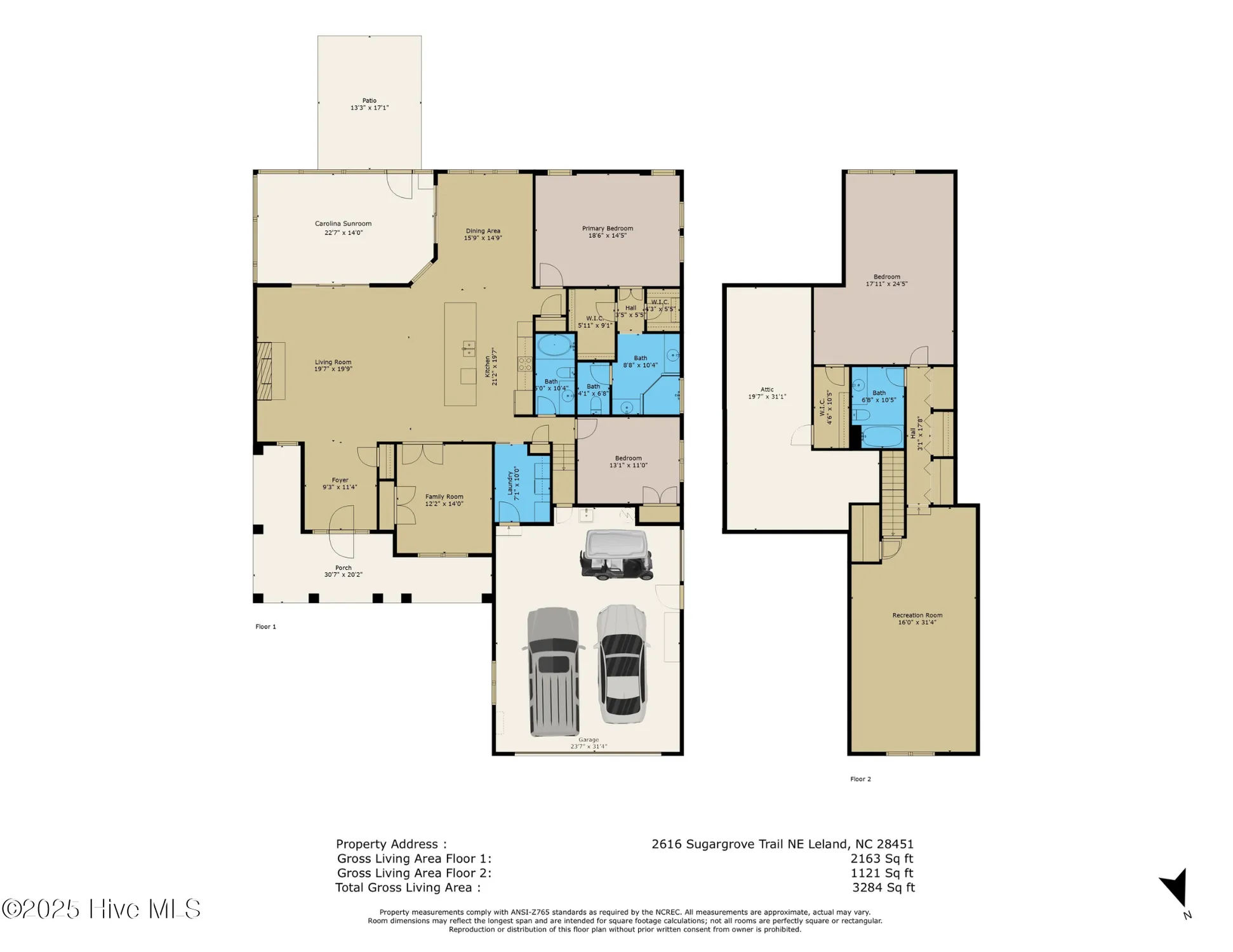 Property Slideshow image 79 of 79 | 2616 sugargrove trl, Leland, NC, 28451