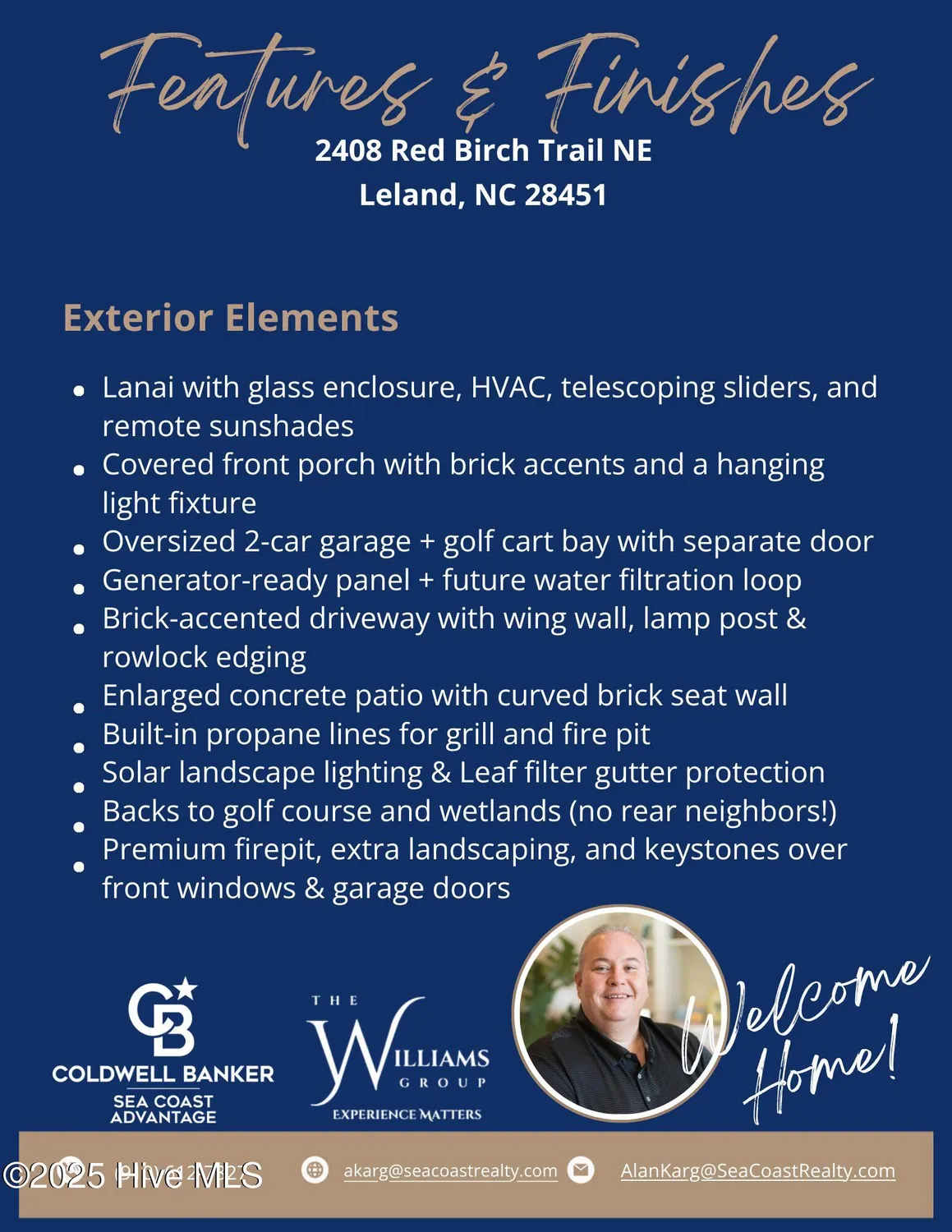 Property Slideshow image 6 of 114 | 2408 red birch trl, Leland, NC, 28451