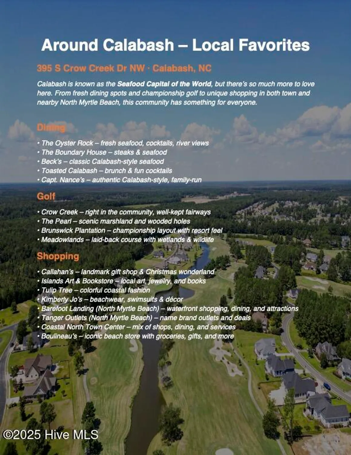 Property Slideshow image 33 of 37 | 395 s crow creek dr 1513, Calabash, NC, 28467