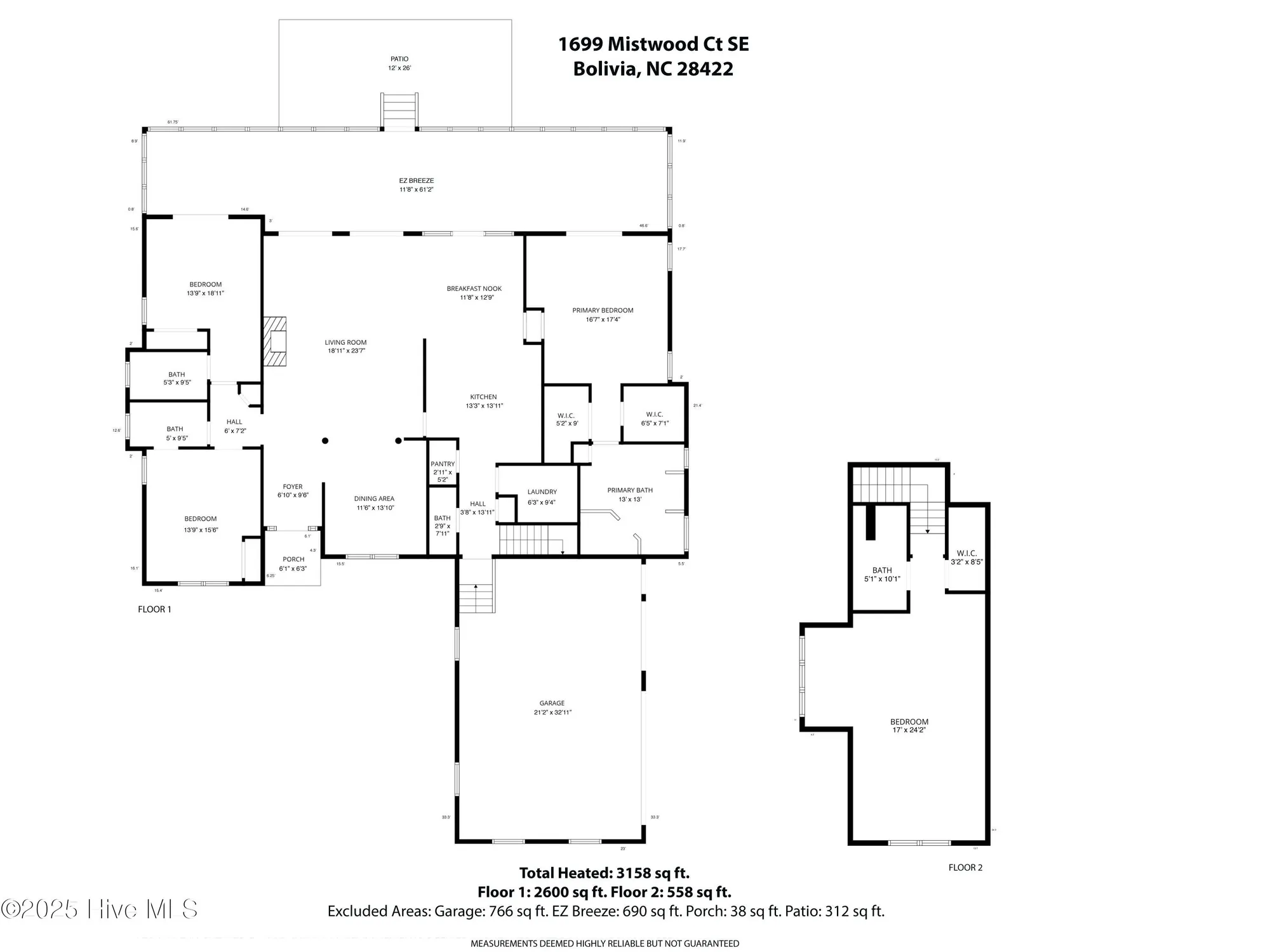 Property Slideshow image 49 of 71 | 1699 mistwood ct, Bolivia, NC, 28422