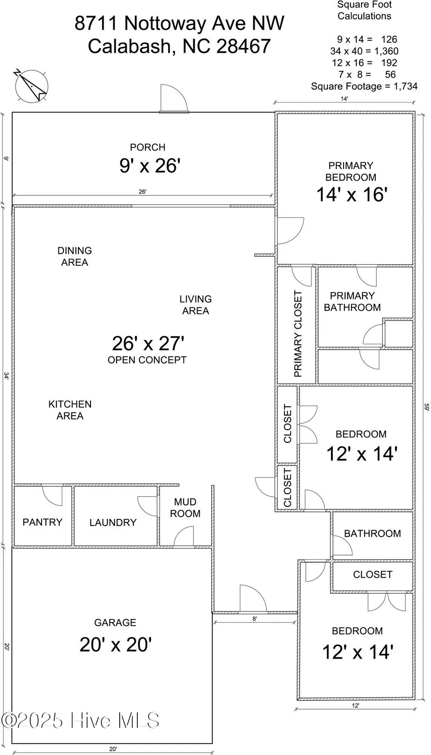 Property Slideshow image 2 of 23 | 8711 nottoway ave, Calabash, NC, 28467