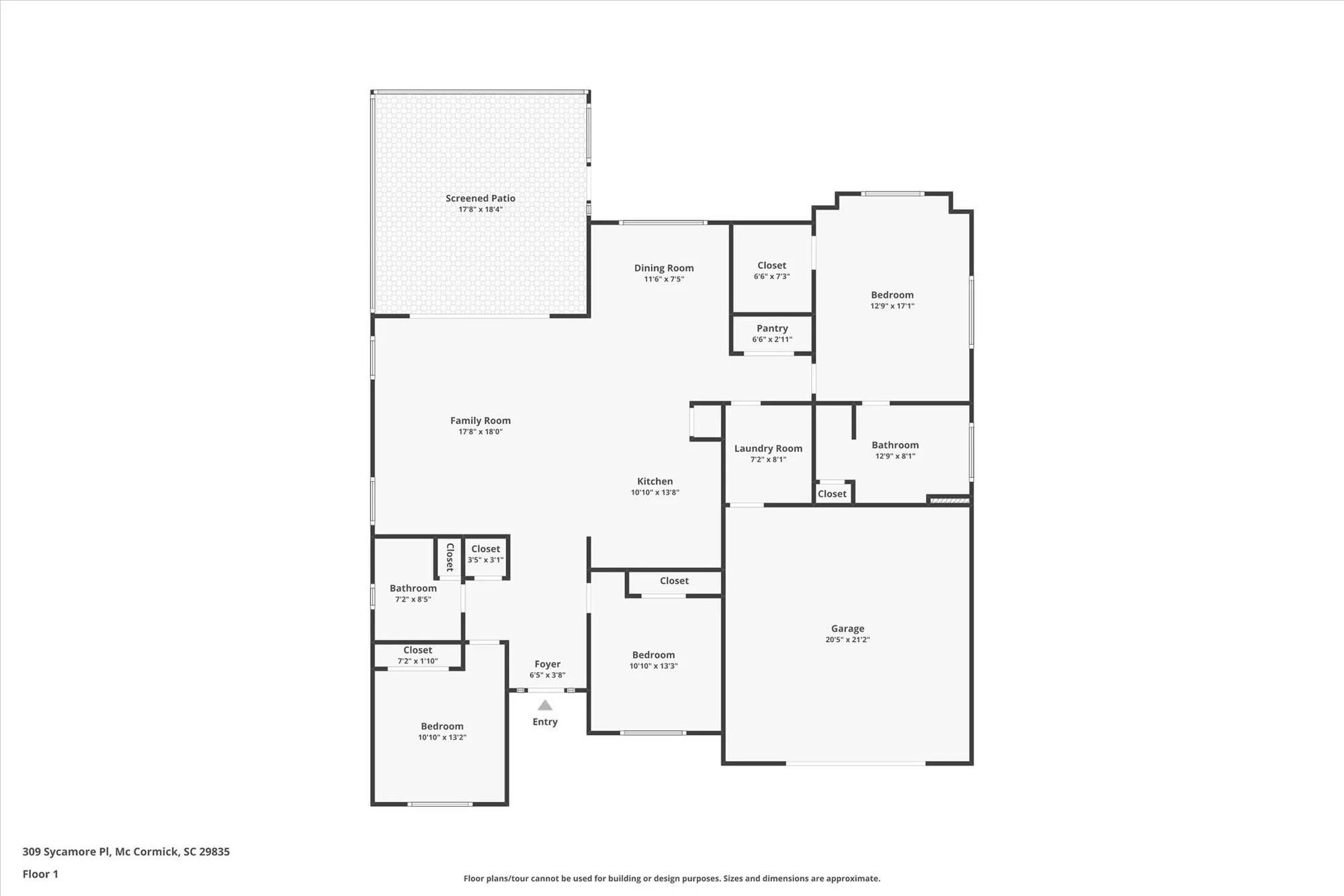 Property Slideshow image 39 of 39 | 309 sycamore pl, Mc Cormick, SC, 29835