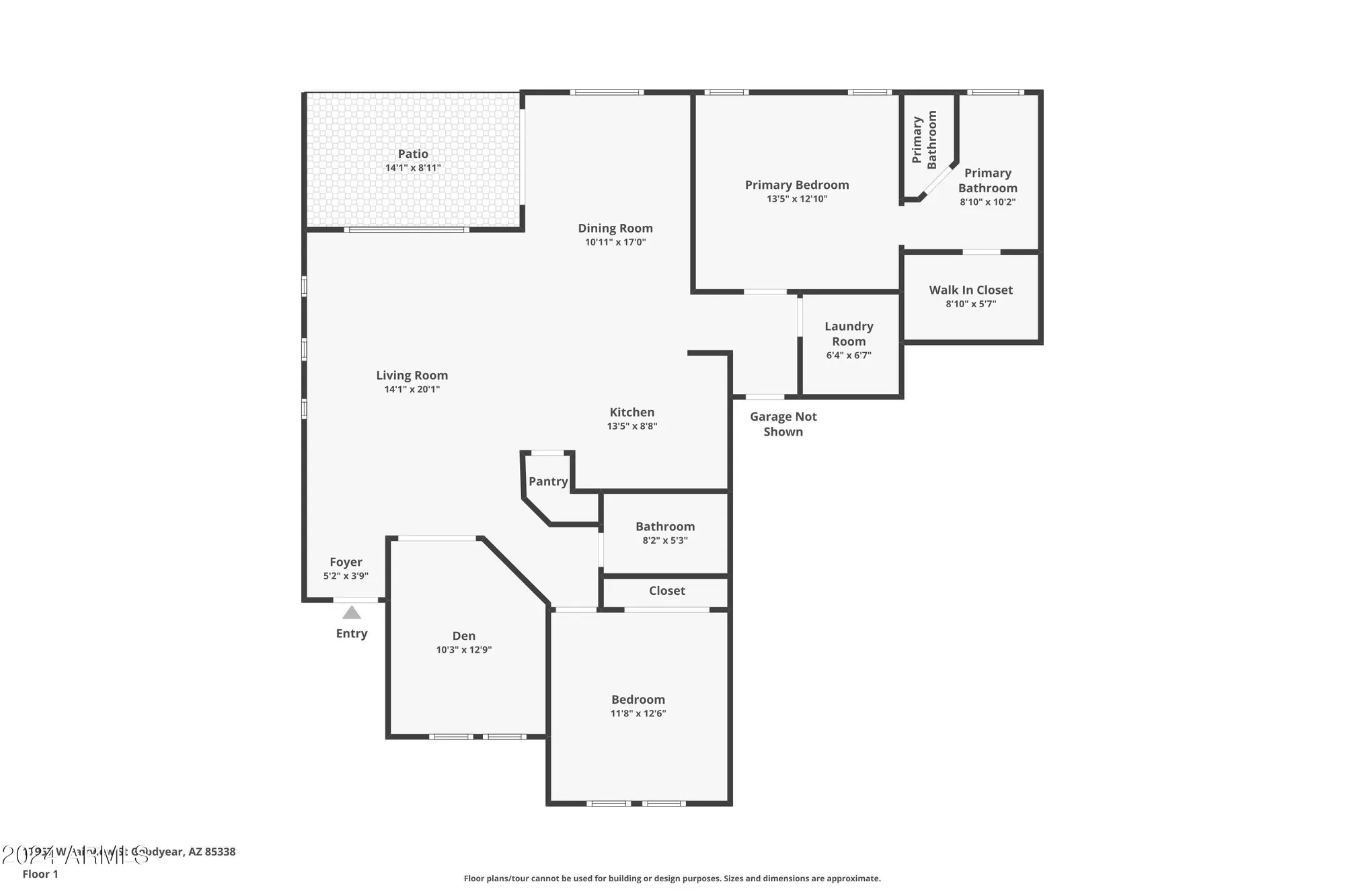 Property Slideshow image 6 of 80 | 17957 w fairview st, Goodyear, AZ, 85338