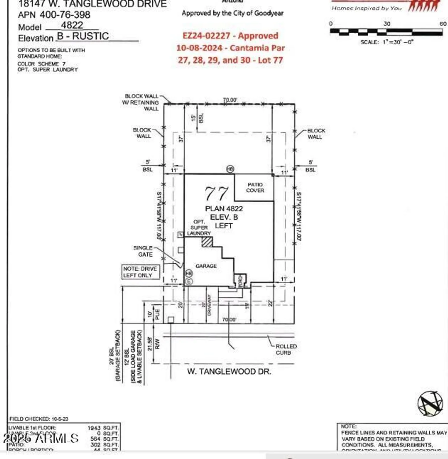 Property Slideshow image 40 of 41 | 18147 w tanglewood dr, Goodyear, AZ, 85338