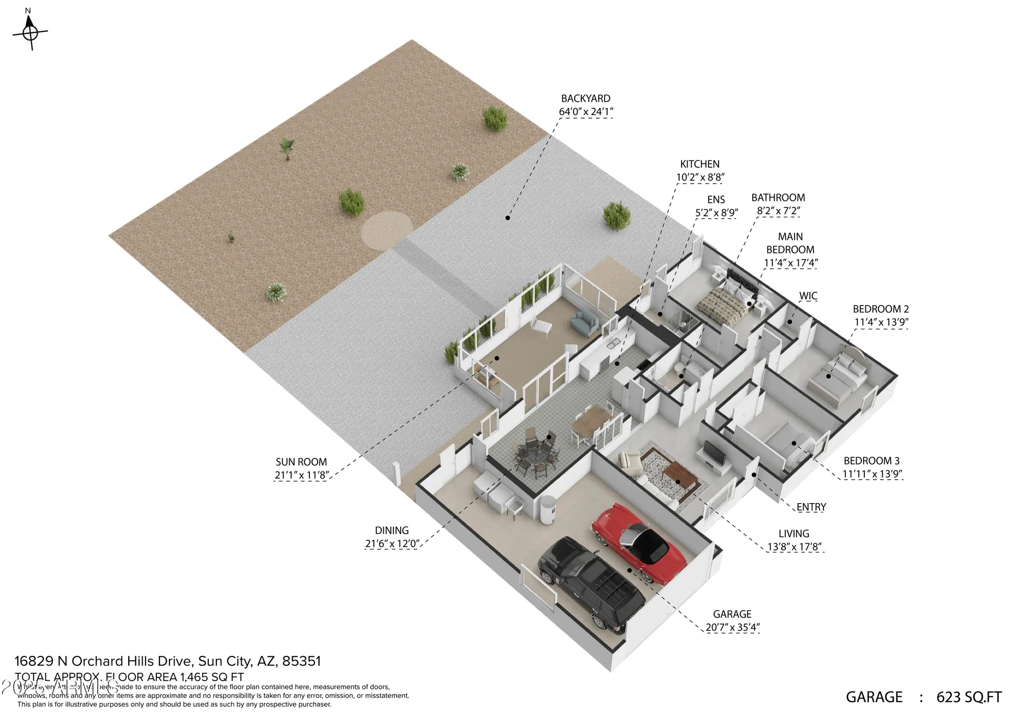 Property Slideshow image 46 of 46 | 16829 n orchard hills dr, Sun City, AZ, 85351