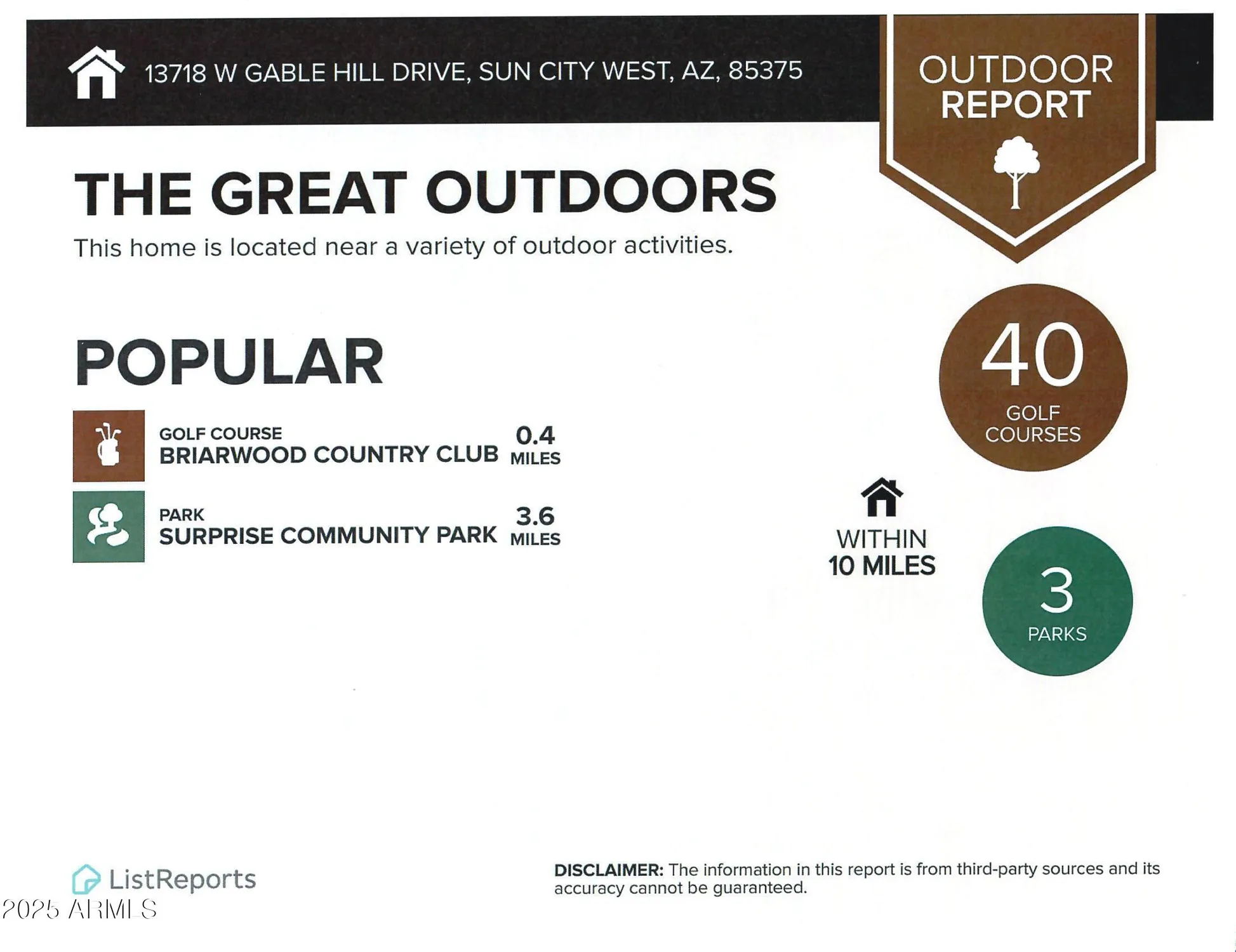 Property Slideshow image 19 of 19 | 13718 w gable hill dr, Sun City West, AZ, 85375