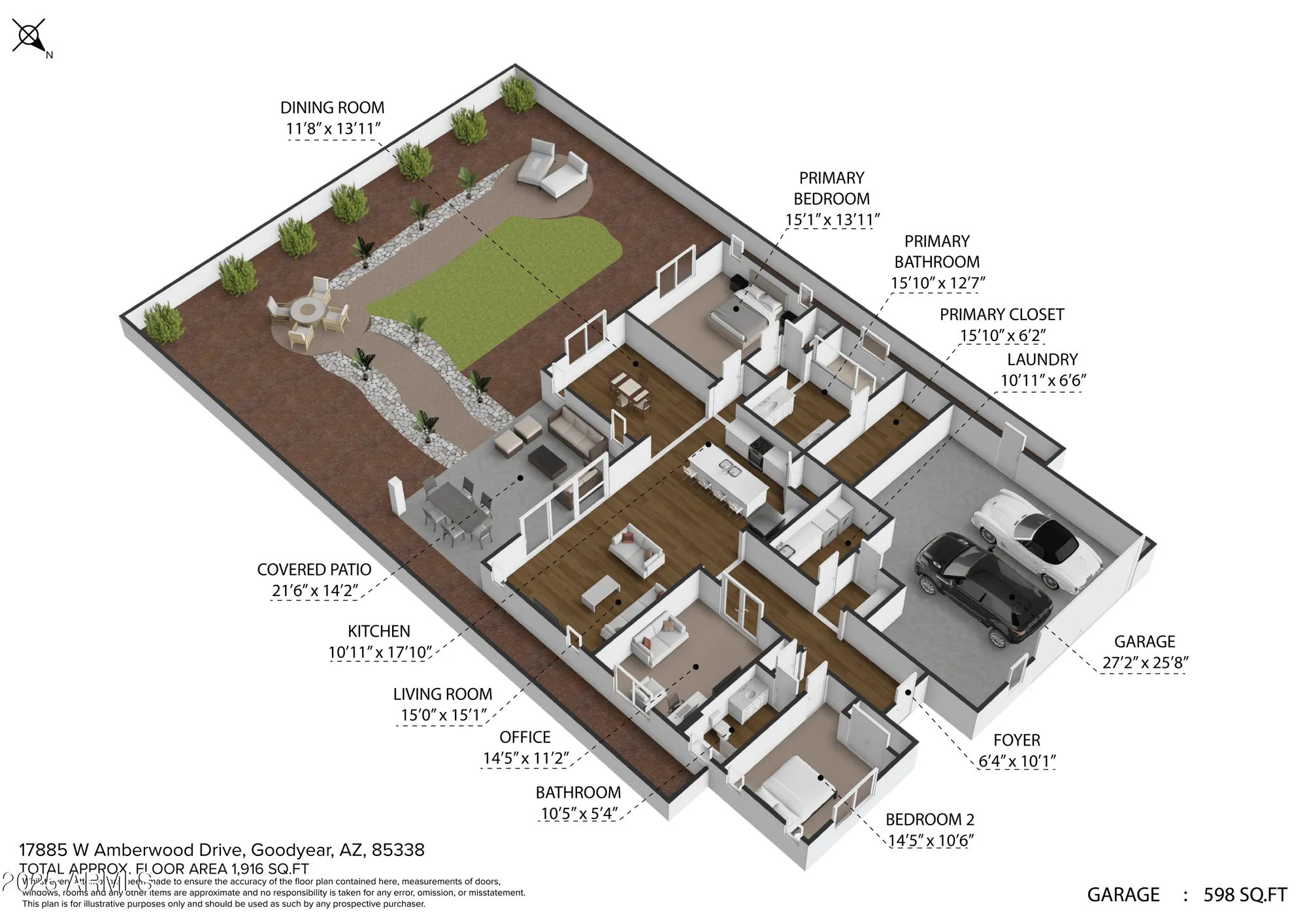 Property Slideshow image 112 of 113 | 17885 w amberwood dr, Goodyear, AZ, 85338