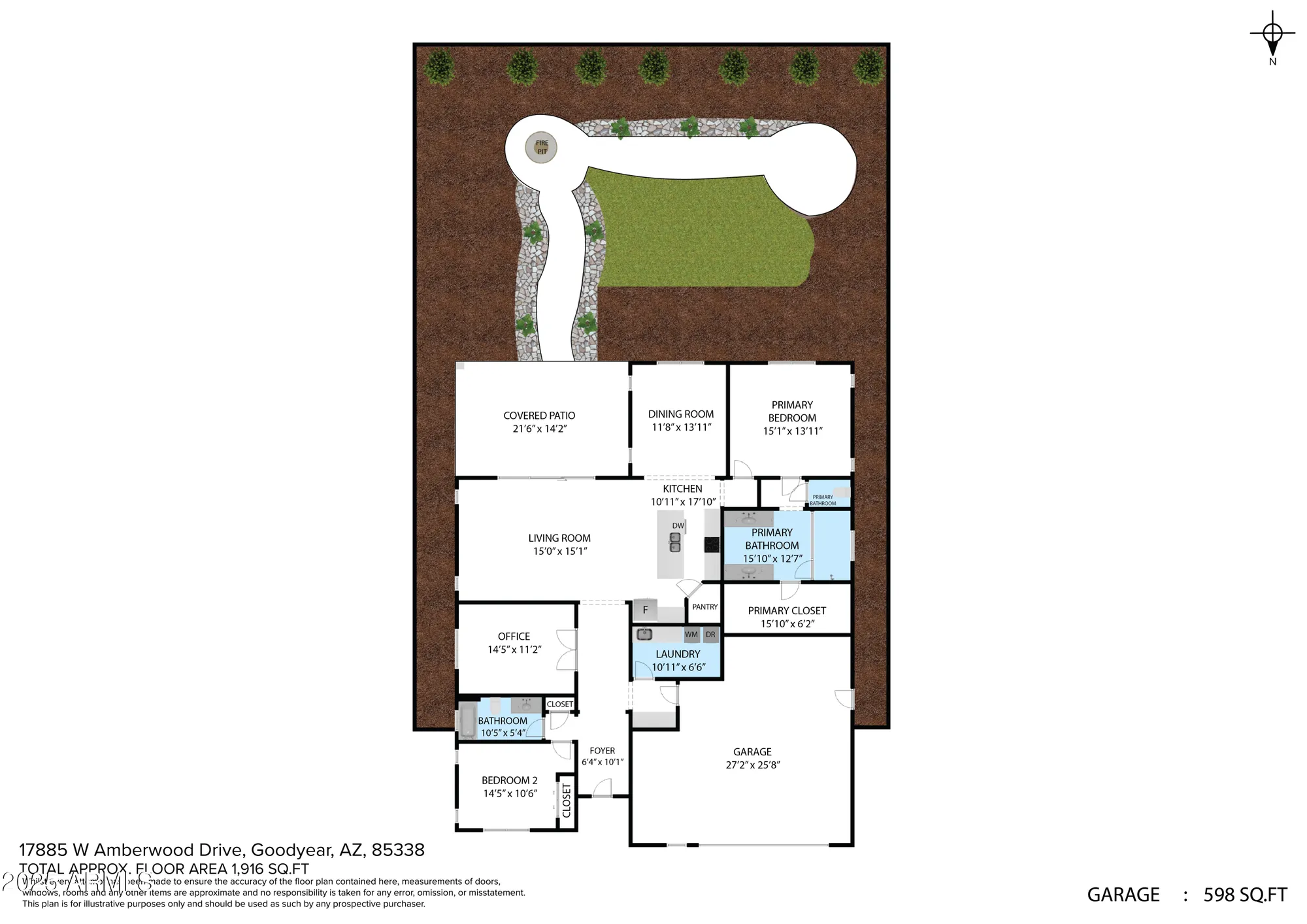 Property Slideshow image 113 of 113 | 17885 w amberwood dr, Goodyear, AZ, 85338