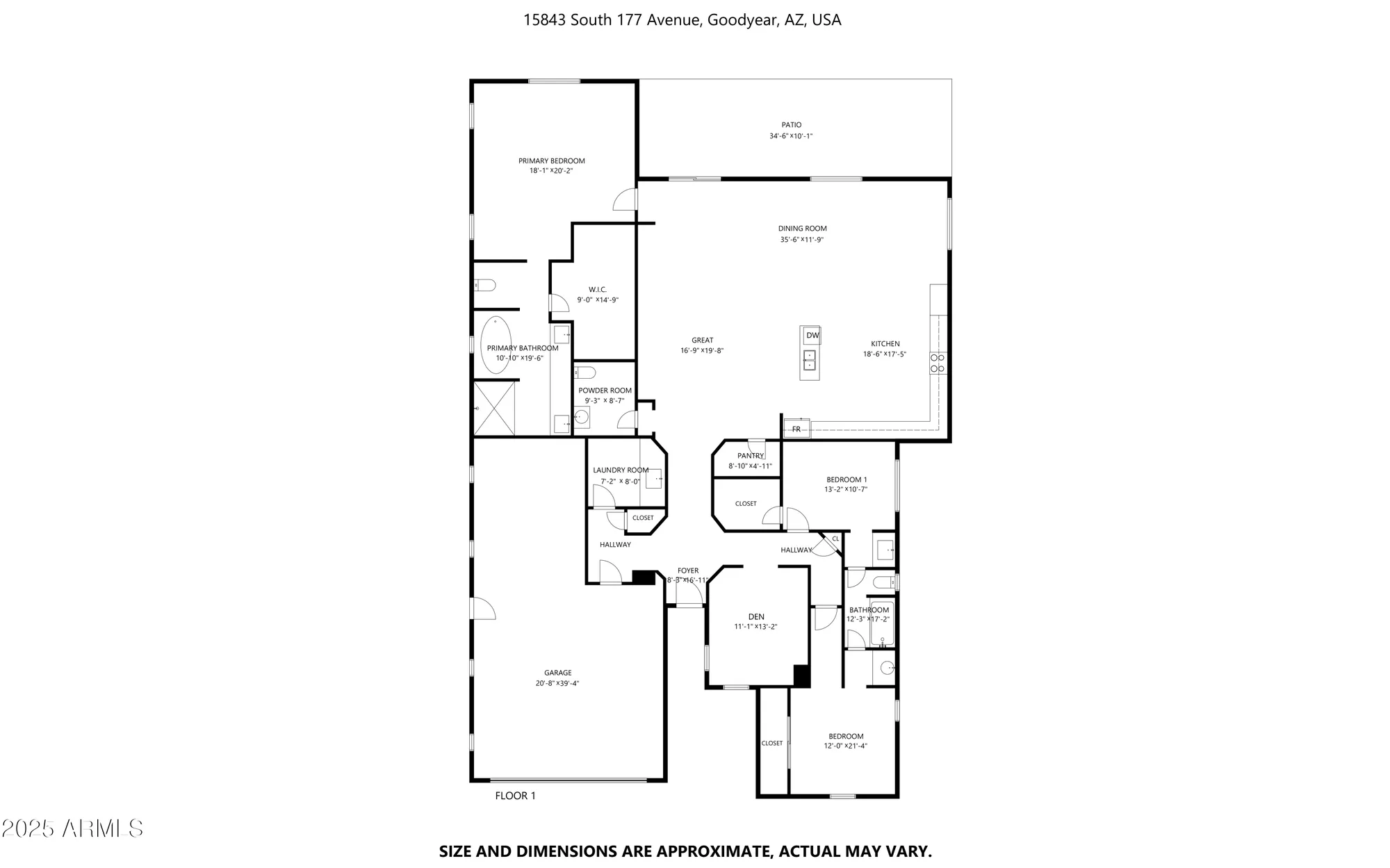 Property Slideshow image 46 of 46 | 15843 s 177th ave, Goodyear, AZ, 85338