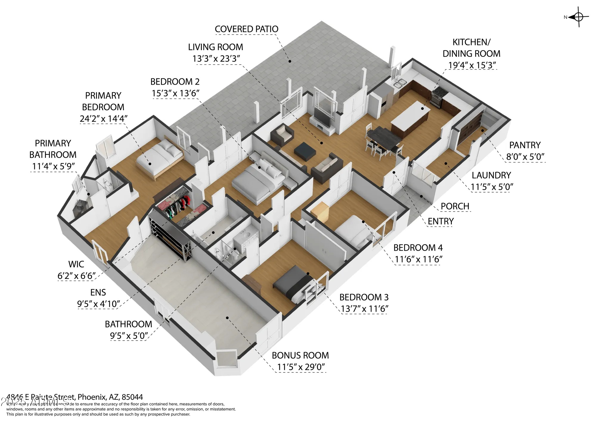 Property Slideshow image 45 of 46 | 4846 e paiute st, Phoenix, AZ, 85044