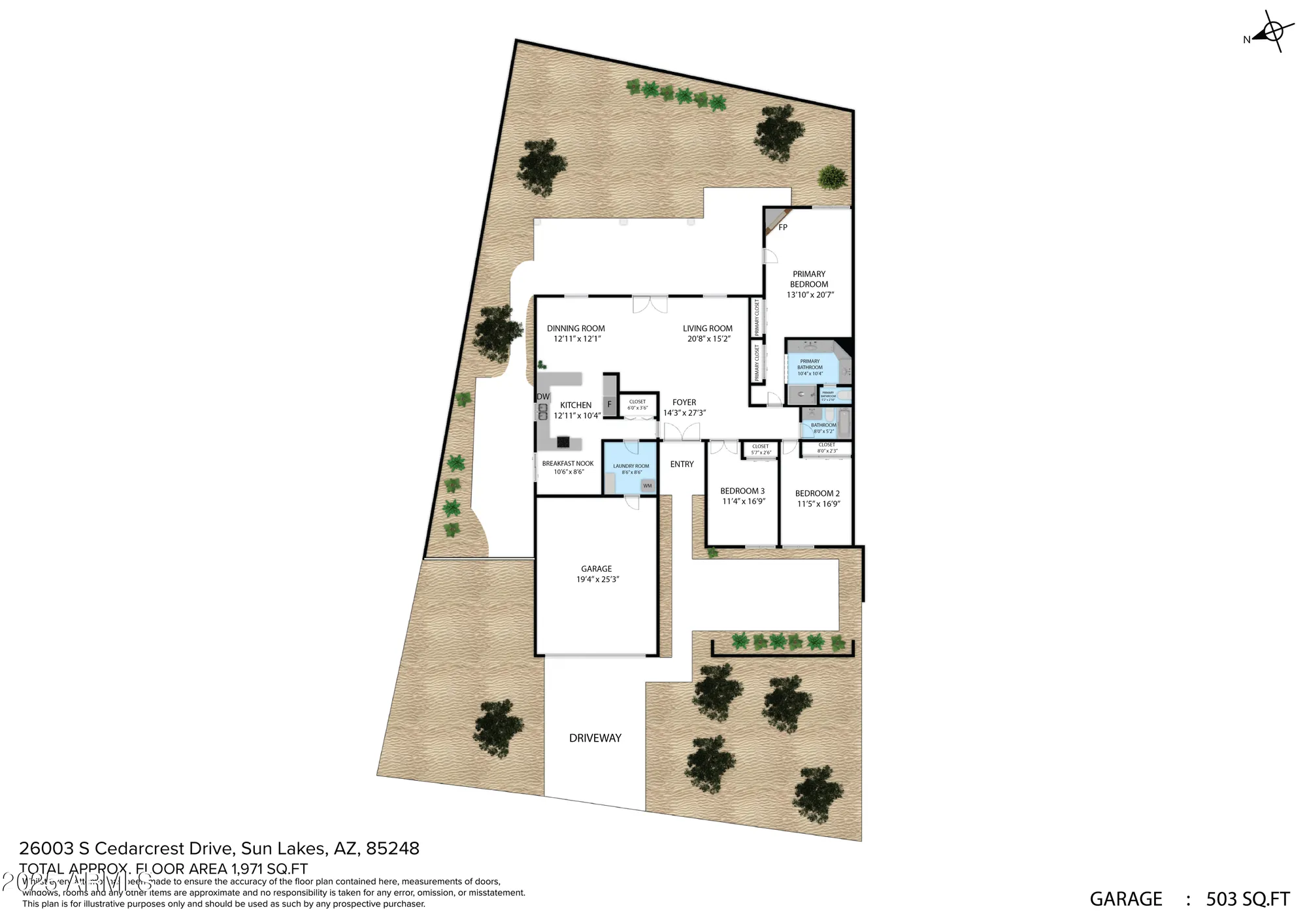 Property Slideshow image 62 of 62 | 26003 s cedarcrest dr, Sun Lakes, AZ, 85248