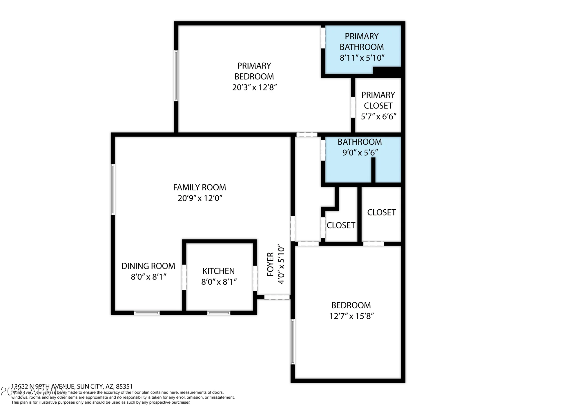 Property Slideshow image 22 of 22 | 13622 n 98th ave d, Sun City, AZ, 85351