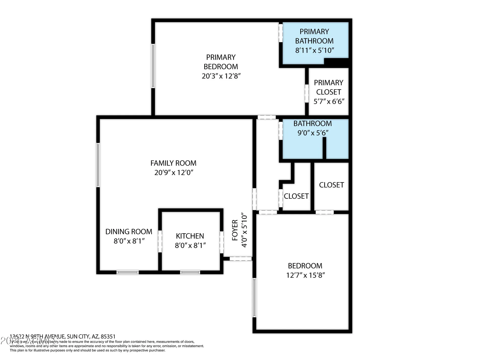 Property Slideshow image 20 of 22 | 13622 n 98th ave d, Sun City, AZ, 85351